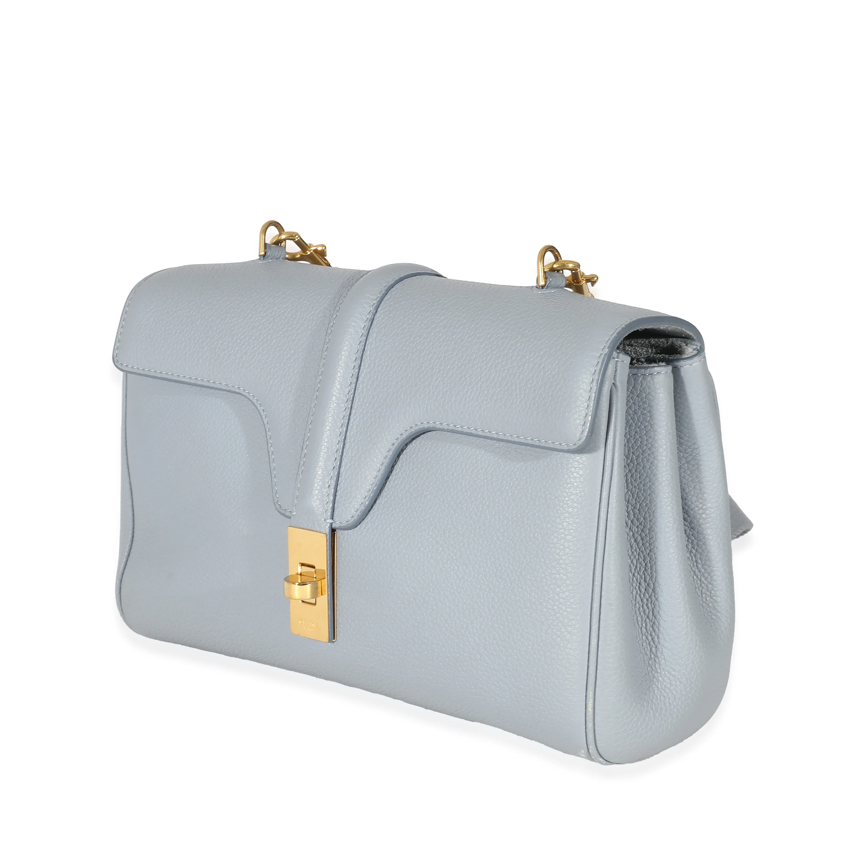 Celine Arctic Blue Supple Grained Calfskin Teen Soft 16 - Image 2