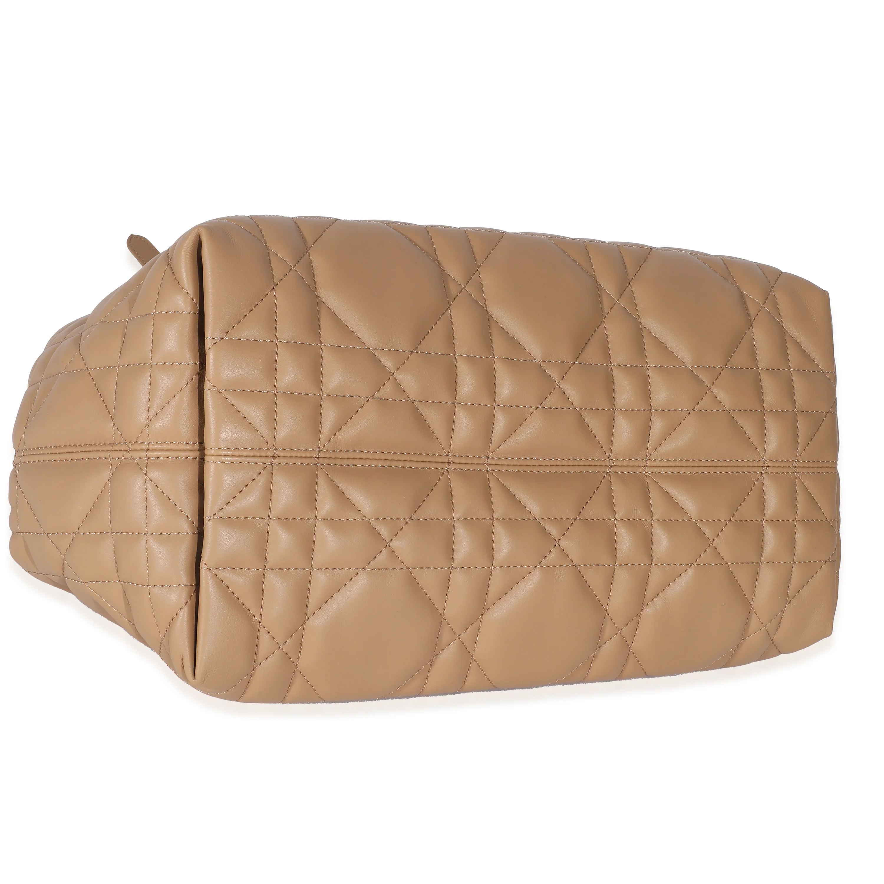 Christian Dior Tan Macrocannage Calfskin Medium Toujours - Image 5