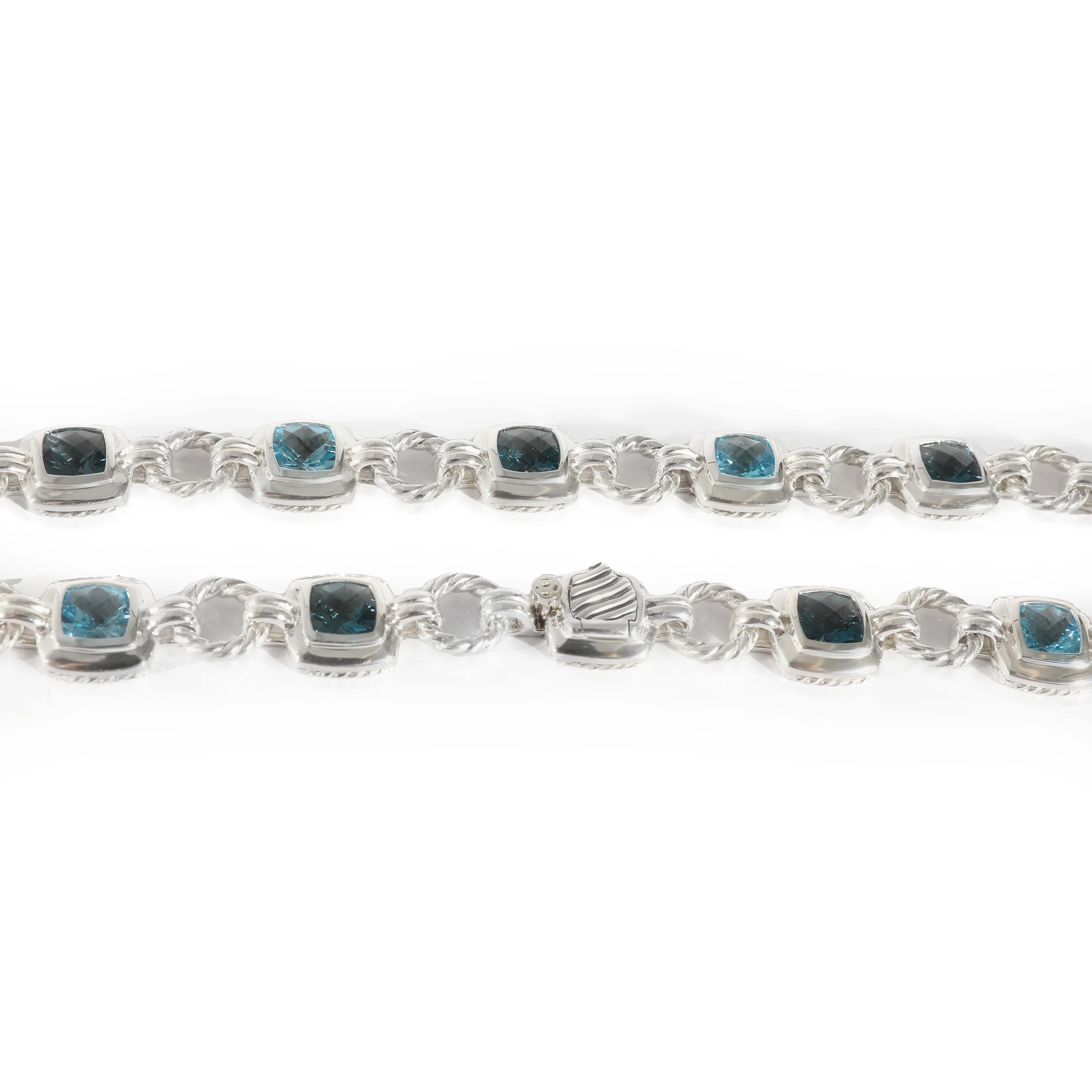 David Yurman Renaissance Topaz Necklace in  Sterling Silver - Image 3