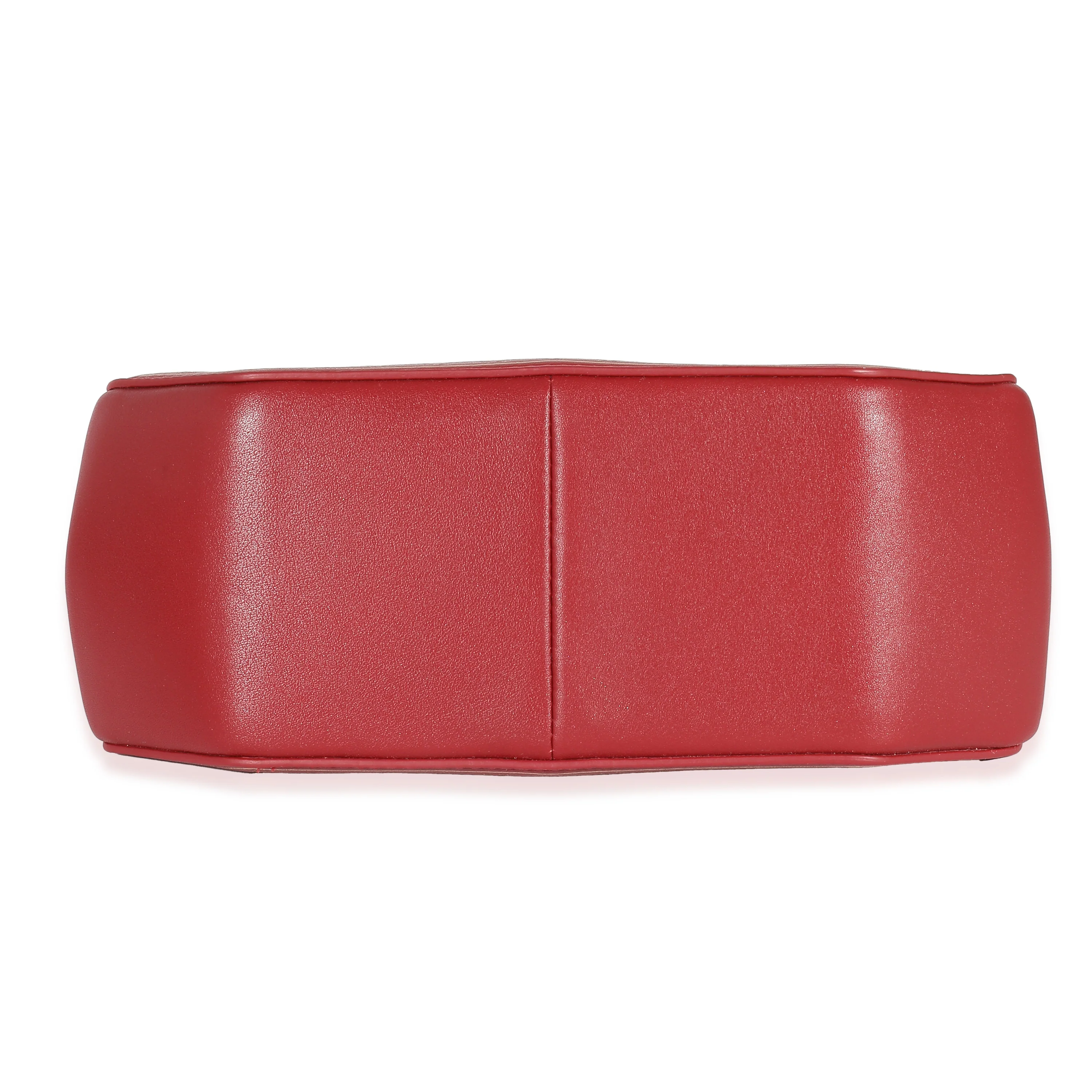 Cartier Burgundy Calfskin Mini Guirlande De Cartier Top Handle Bag - Image 5