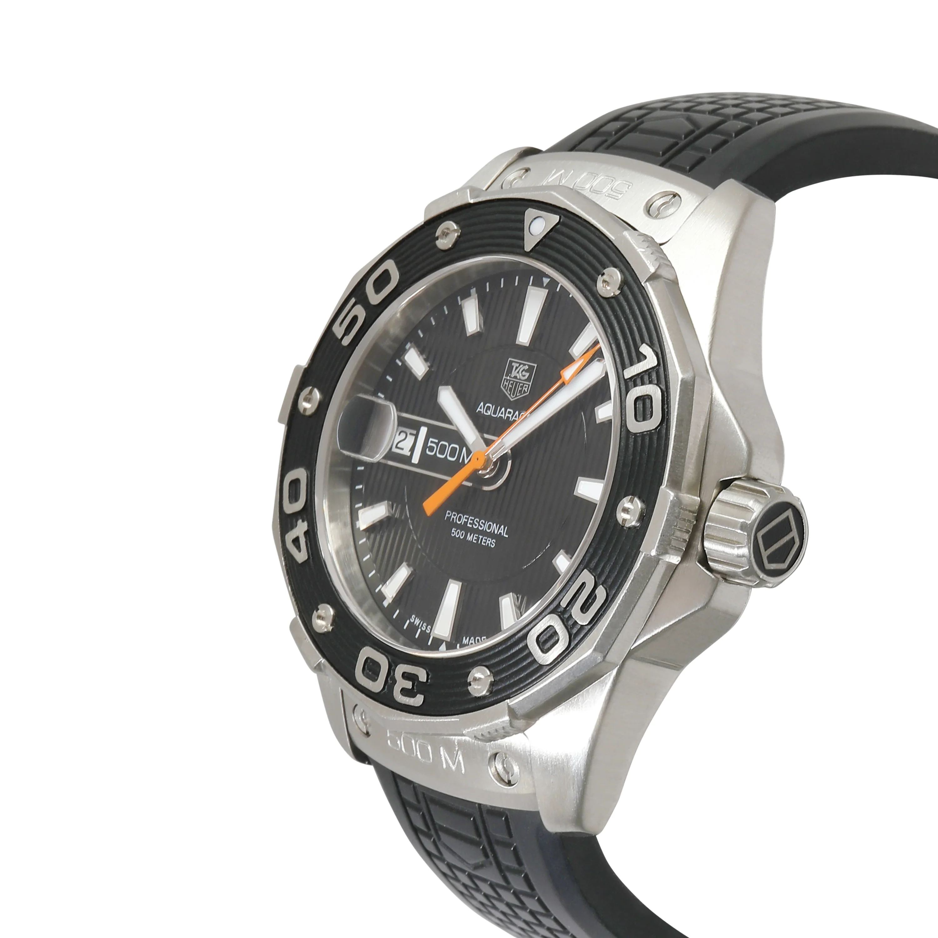 Aquaracer WAJ1110,FT6015 Mens Watch in  Stainless Steel - Image 3