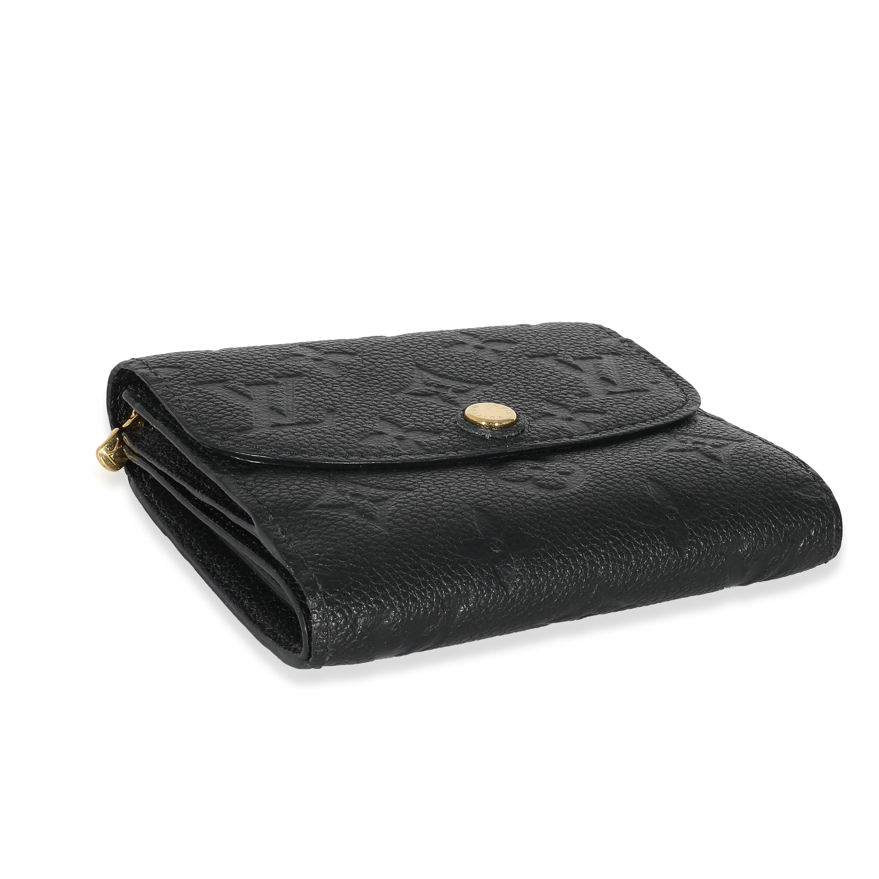 Louis Vuitton Black Monogram Empreinte Ariane Wallet - Image 7