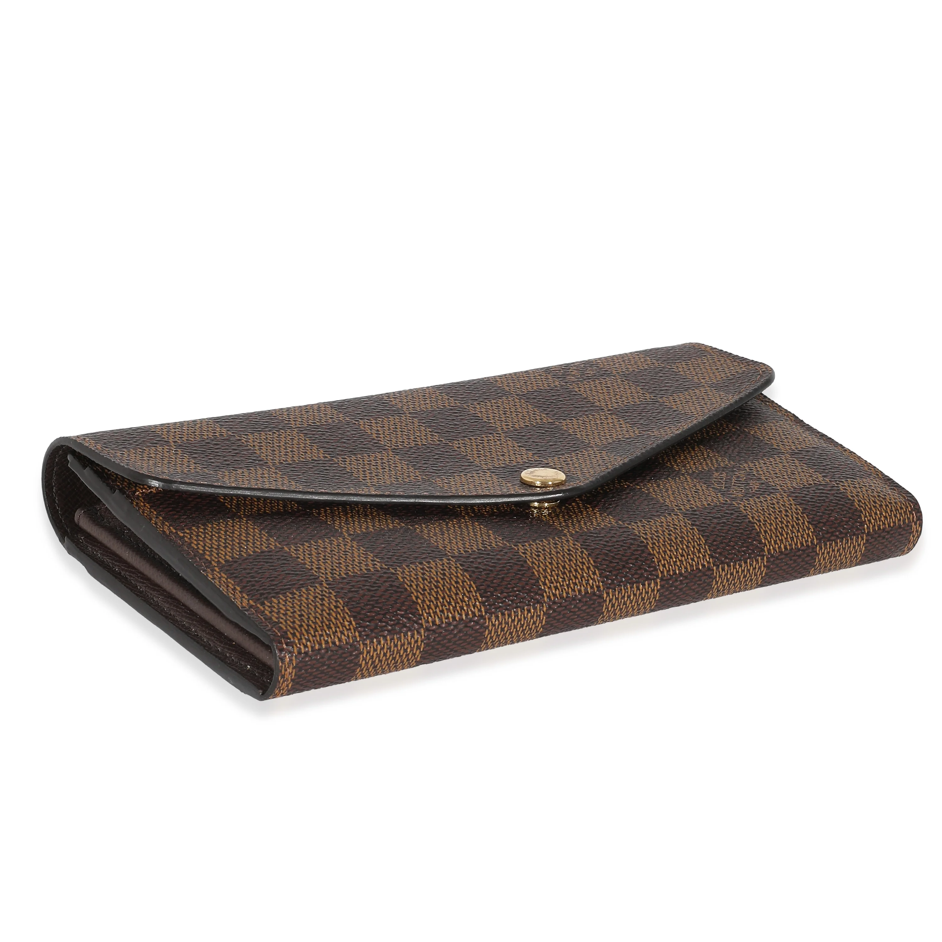 Louis Vuitton Damier Ebene Canvas Sarah Wallet - Image 3