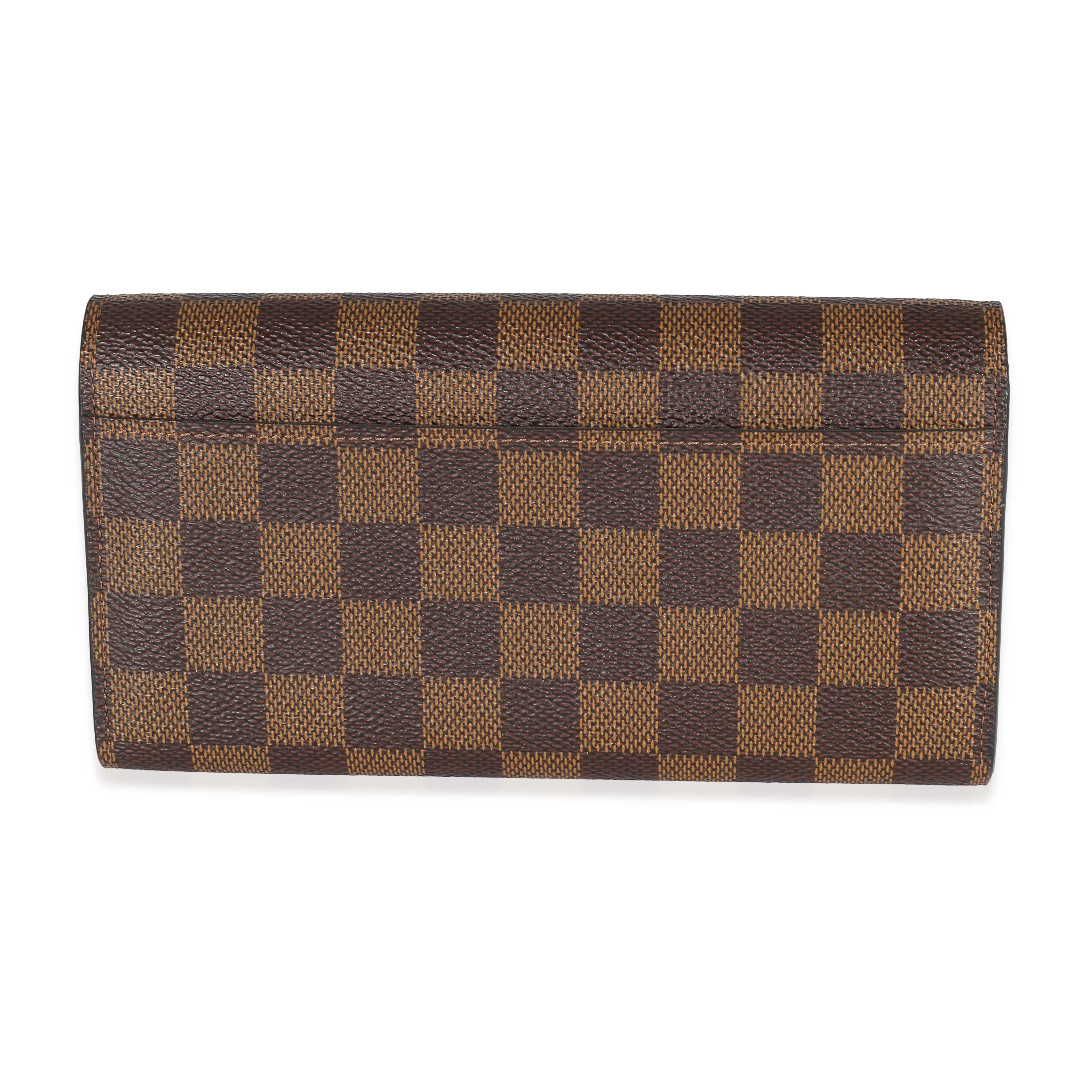 Louis Vuitton Damier Ebene Canvas Sarah Wallet - Image 4
