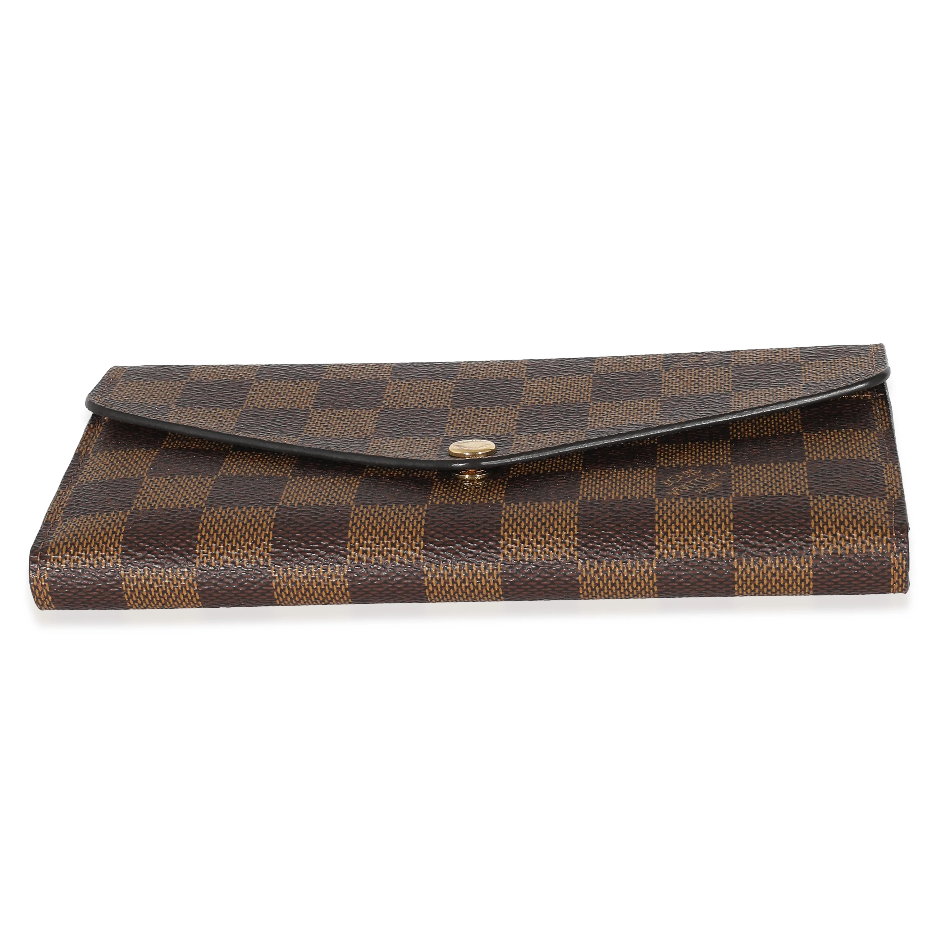 Louis Vuitton Damier Ebene Canvas Sarah Wallet - Image 5