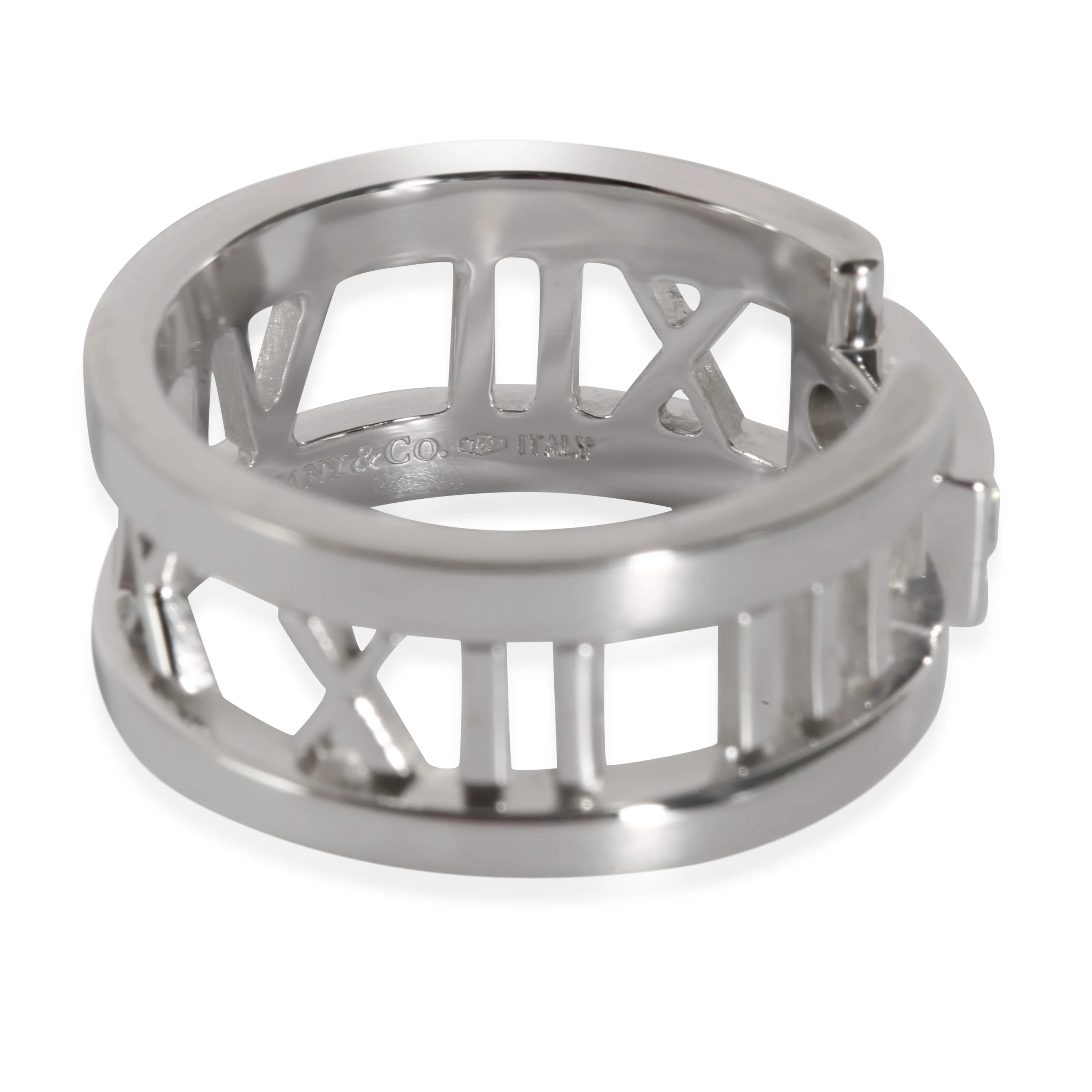 Atlas Ring in 18K White Gold 0.12 CTW - Image 4