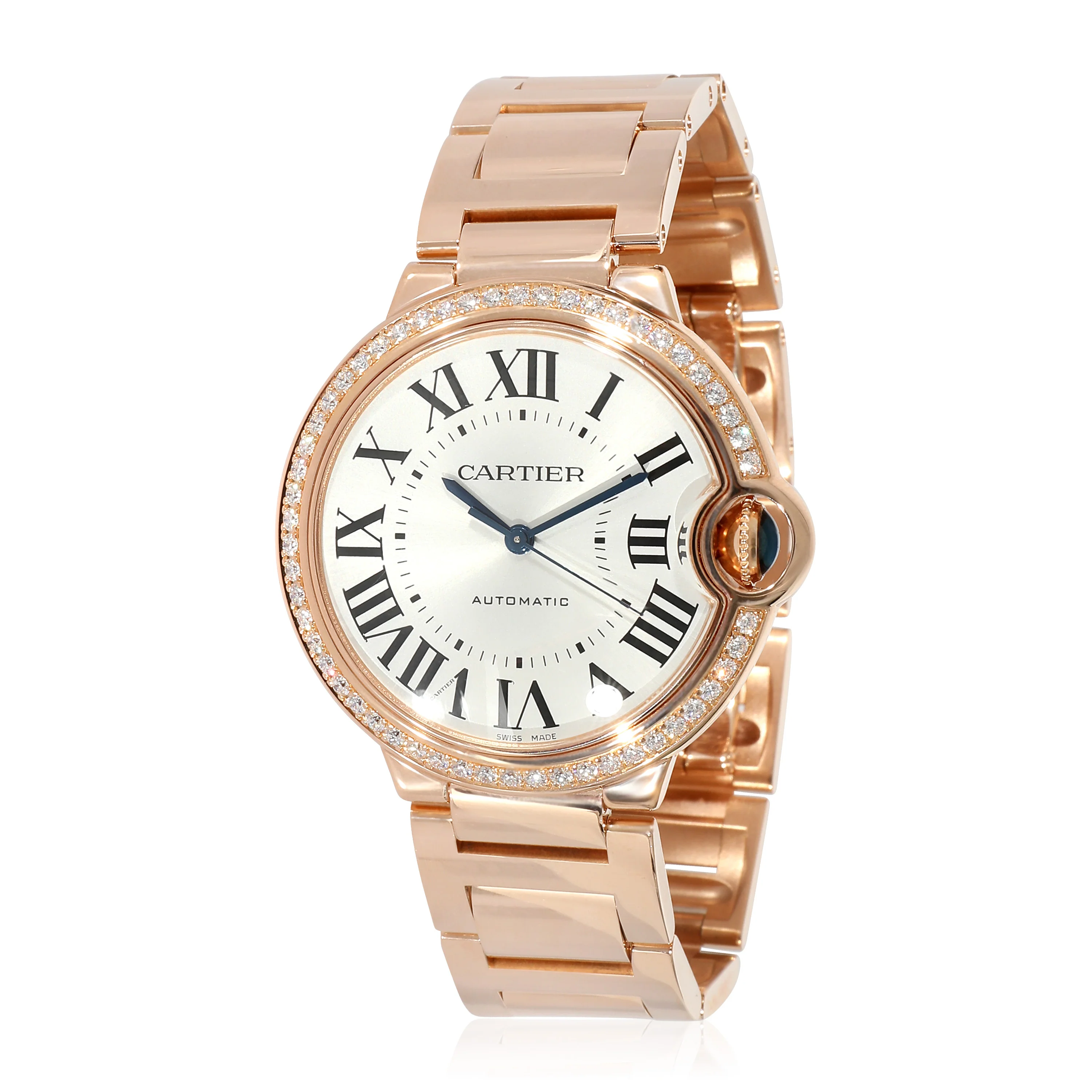 Cartier Ballon Bleu WJBB0037 Unisex Watch in 18k Rose Gold