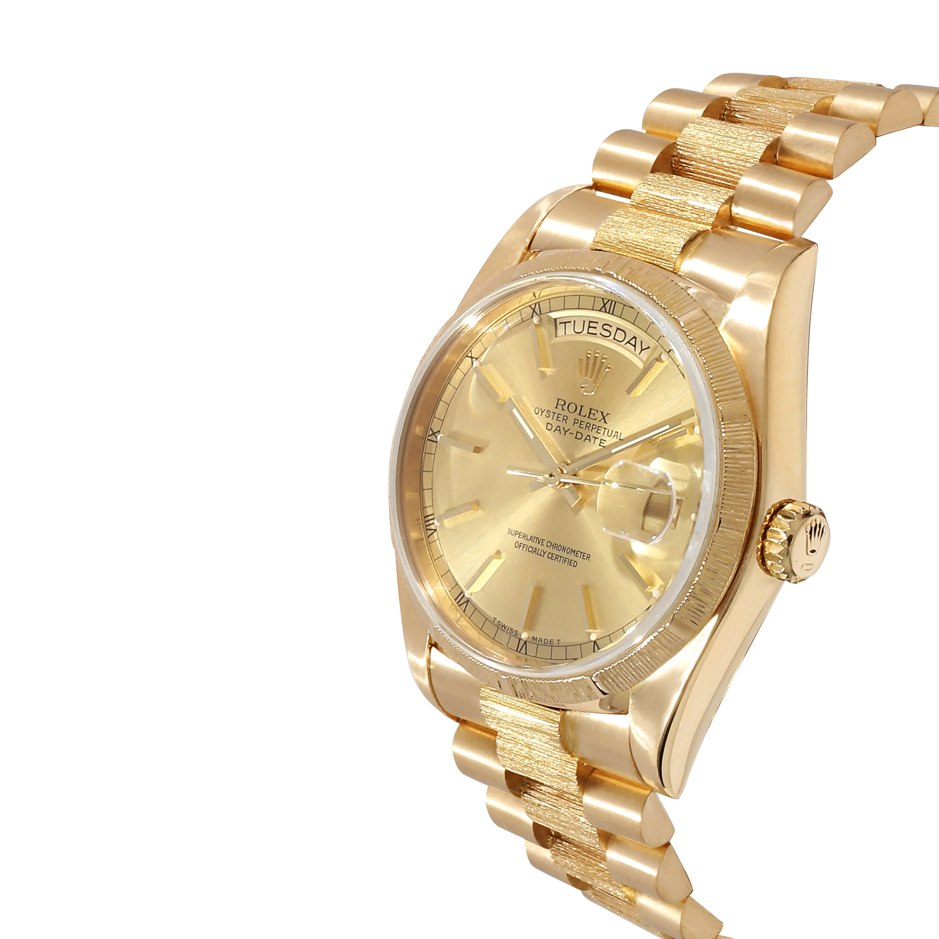 Day-Date 18078 Mens Watch in 18kt Yellow Gold - Image 3