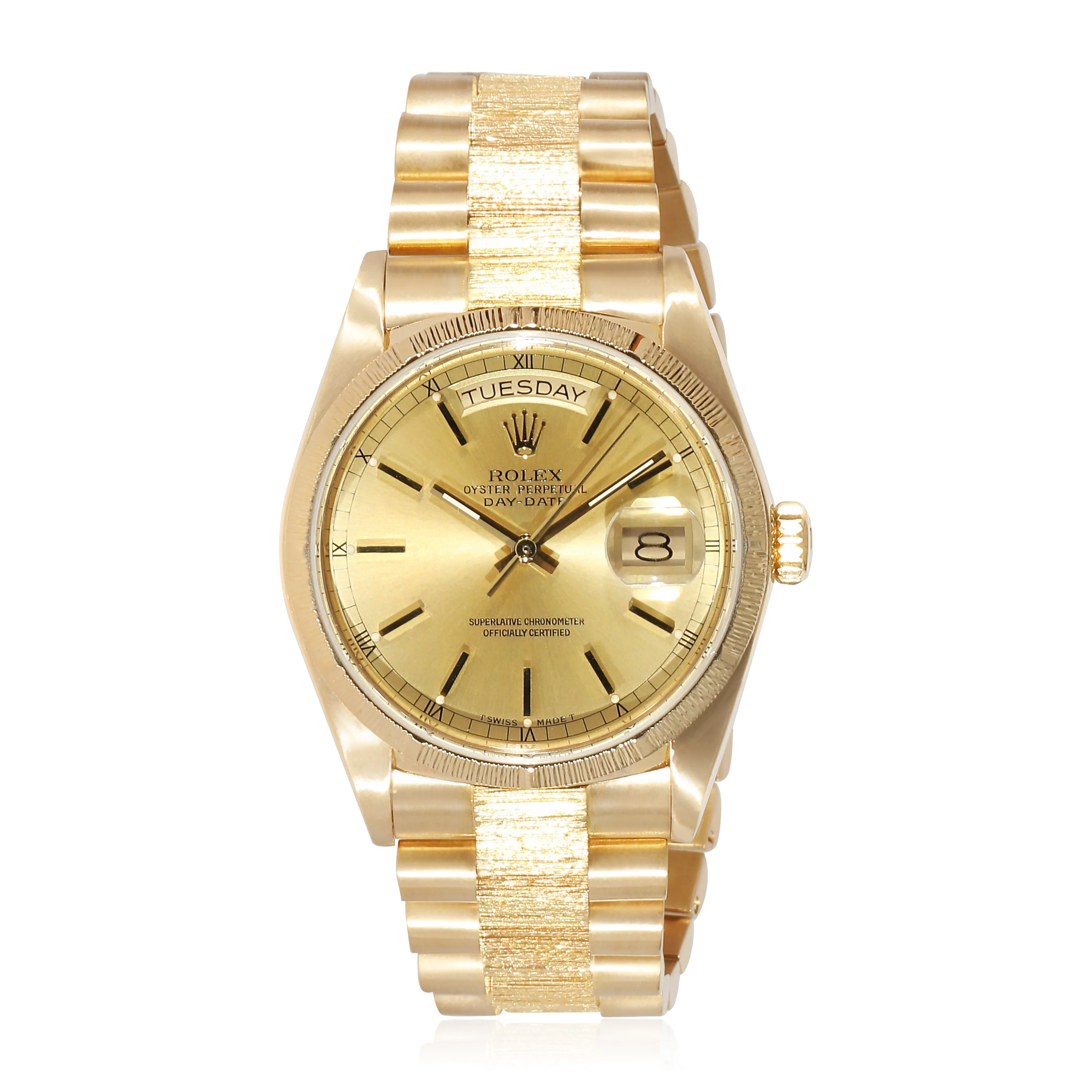 Day-Date 18078 Mens Watch in 18kt Yellow Gold - Image 5
