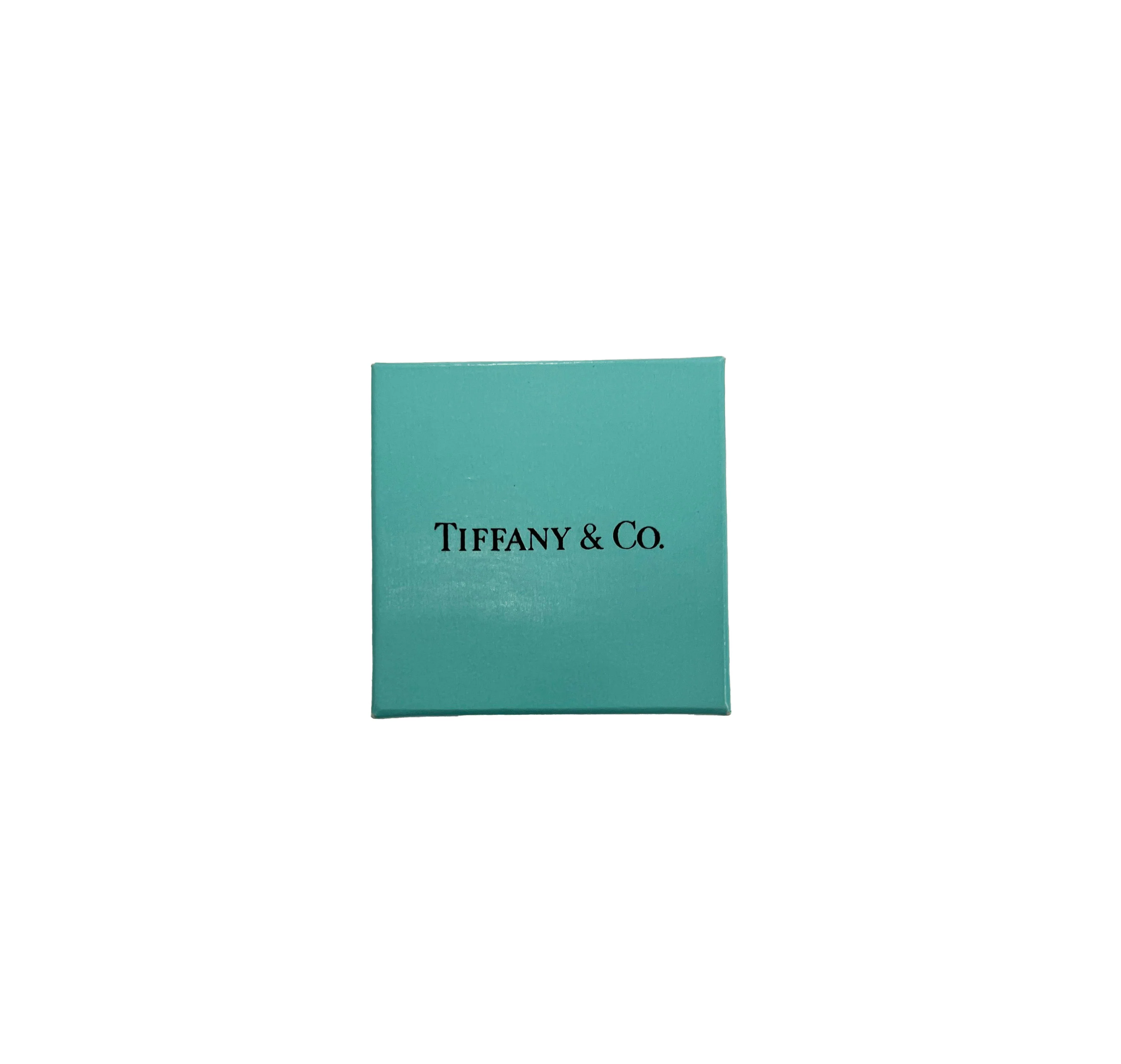 Tiffany & Co. Schlumberger Diamond X Ring in 18KT Yellow Gold/Platinum - Image 5