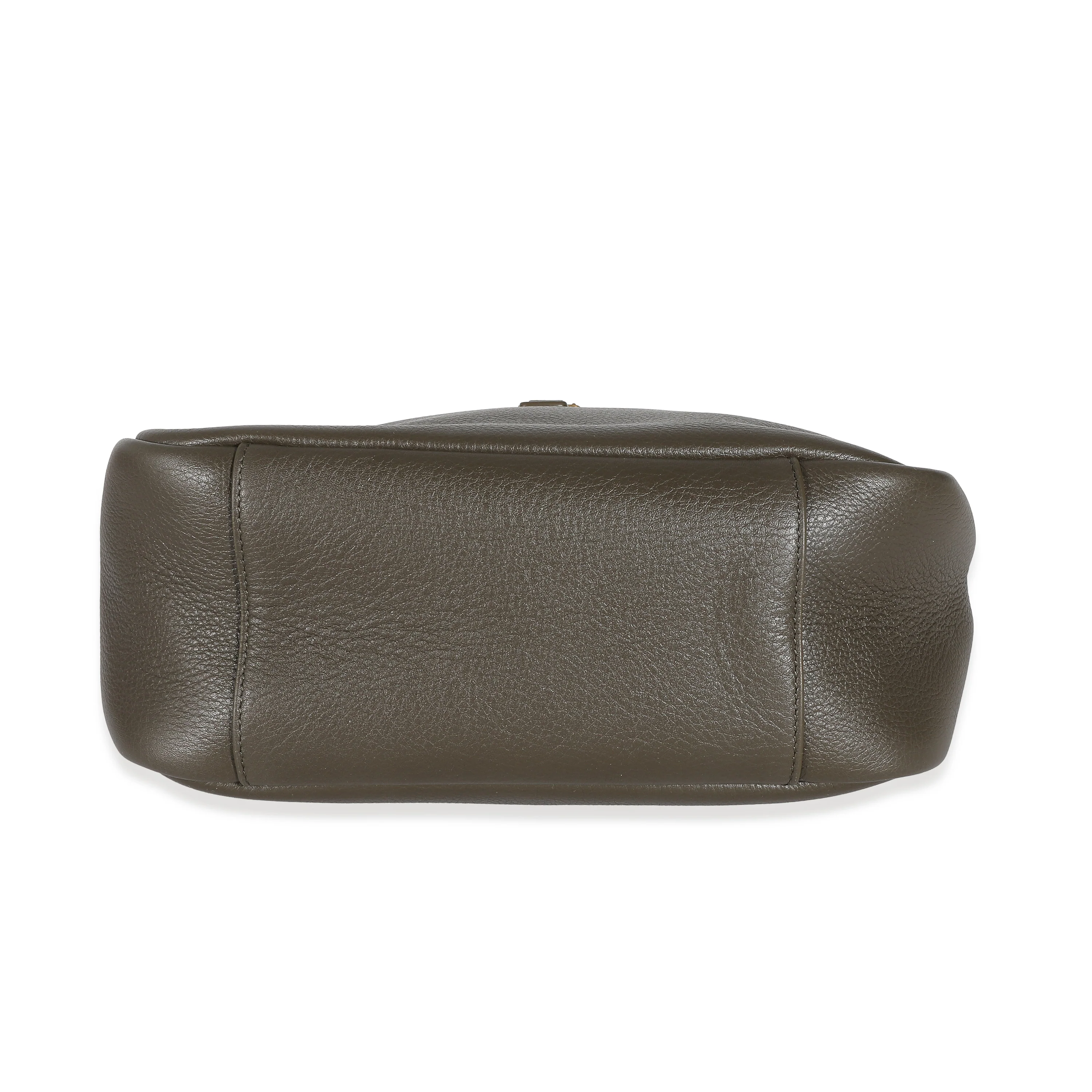 Saint Laurent Light Musk Grained Leather Small Le 5 À 7 Supple Hobo - Image 7