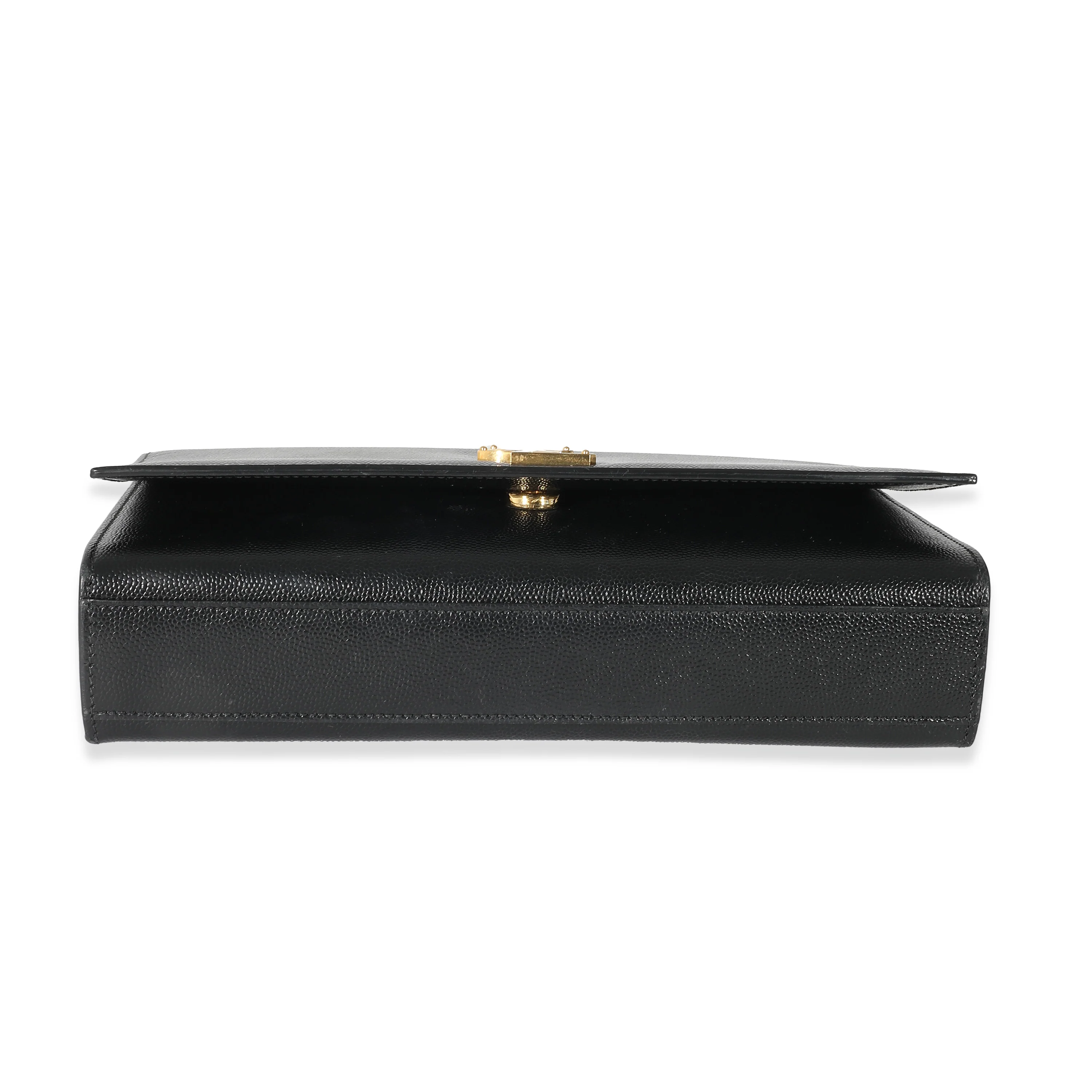 Saint Laurent Black Grain De Poudre Medium Kate Bag - Image 5