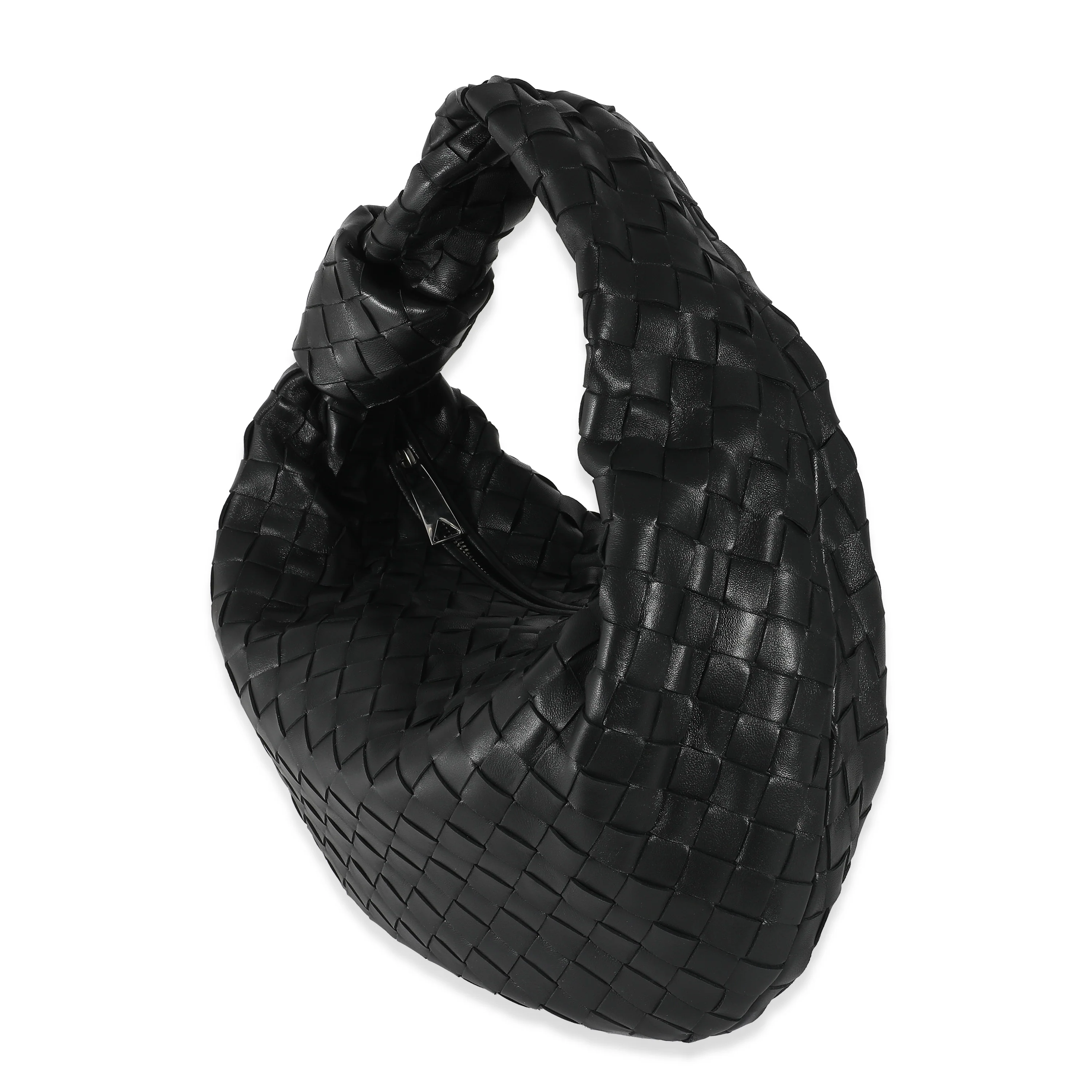 Bottega Veneta Black Intrecciato Lambskin Teen Jodie - Image 2
