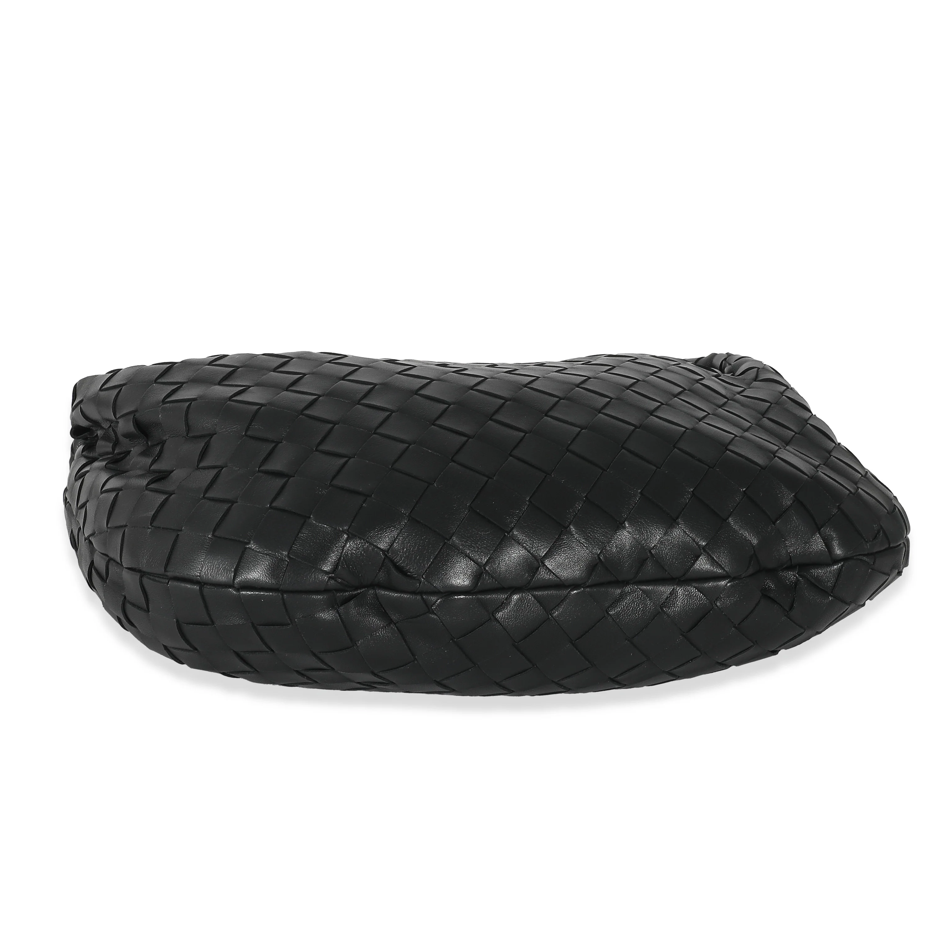 Bottega Veneta Black Intrecciato Lambskin Teen Jodie - Image 4