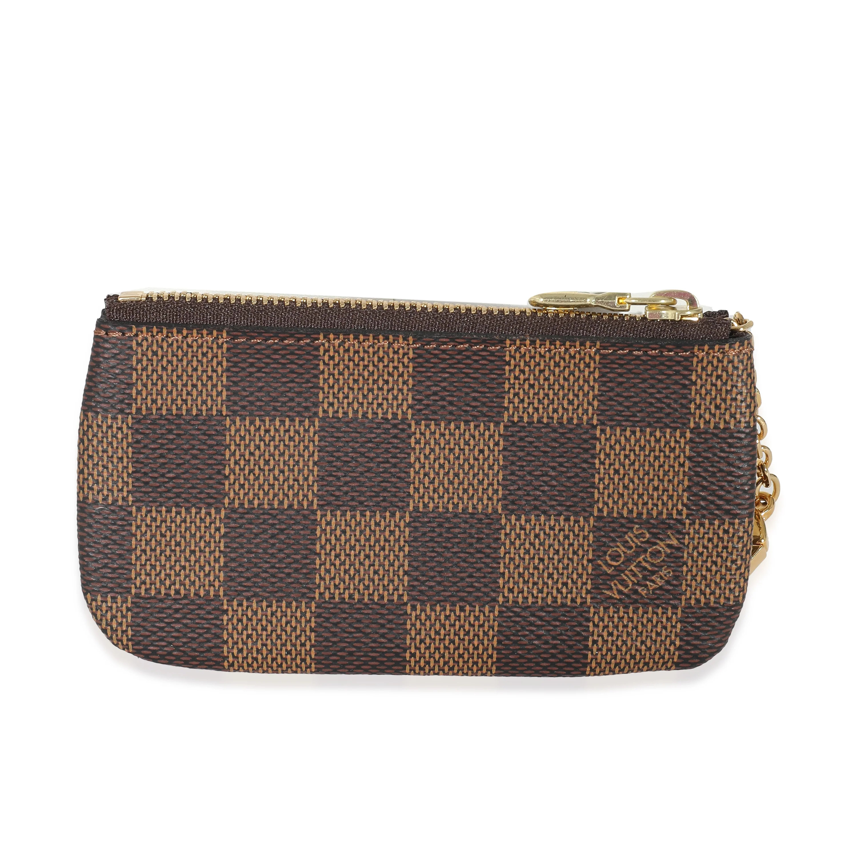 Louis Vuitton Damier Ebene Canvas Key Pouch - Image 3