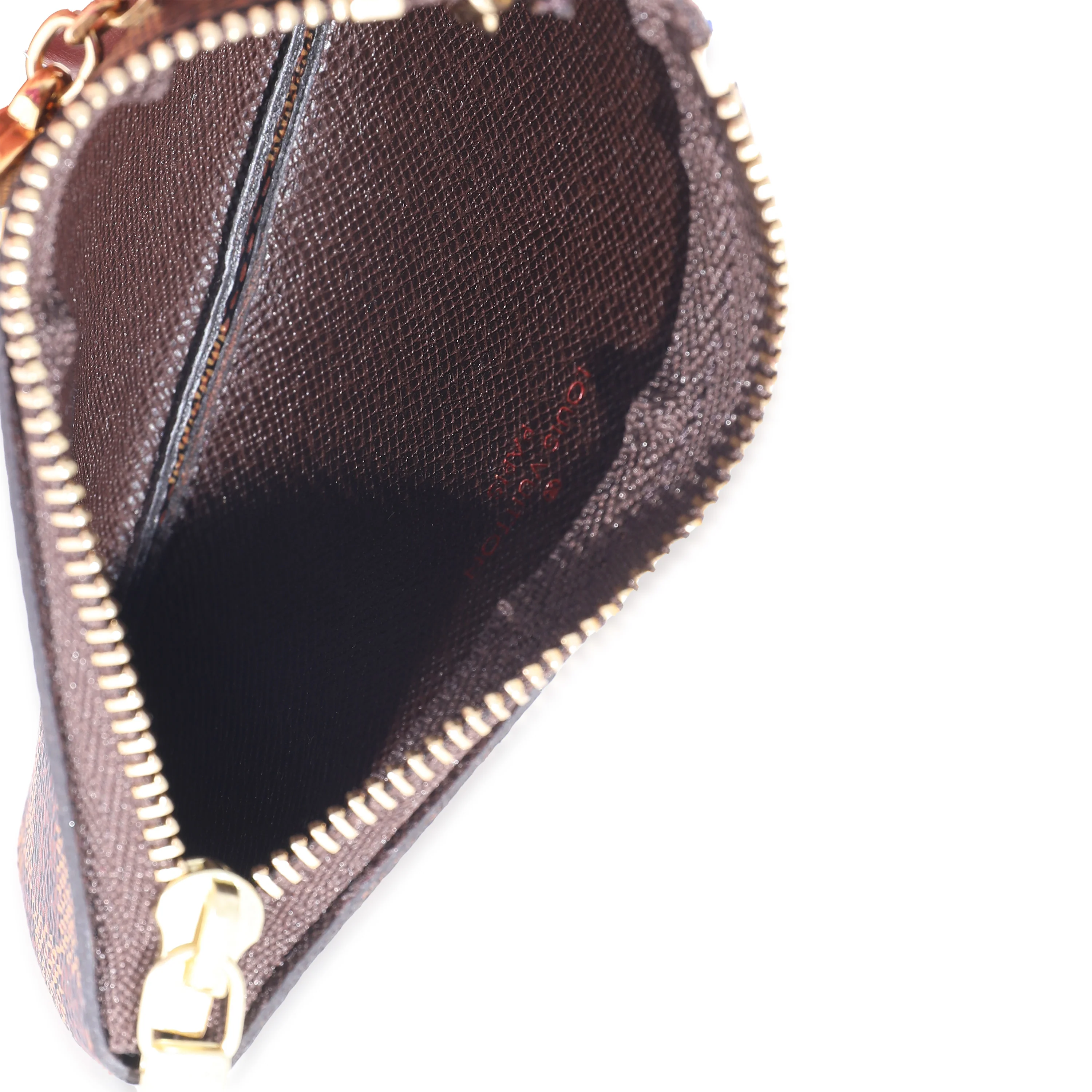 Louis Vuitton Damier Ebene Canvas Key Pouch - Image 9