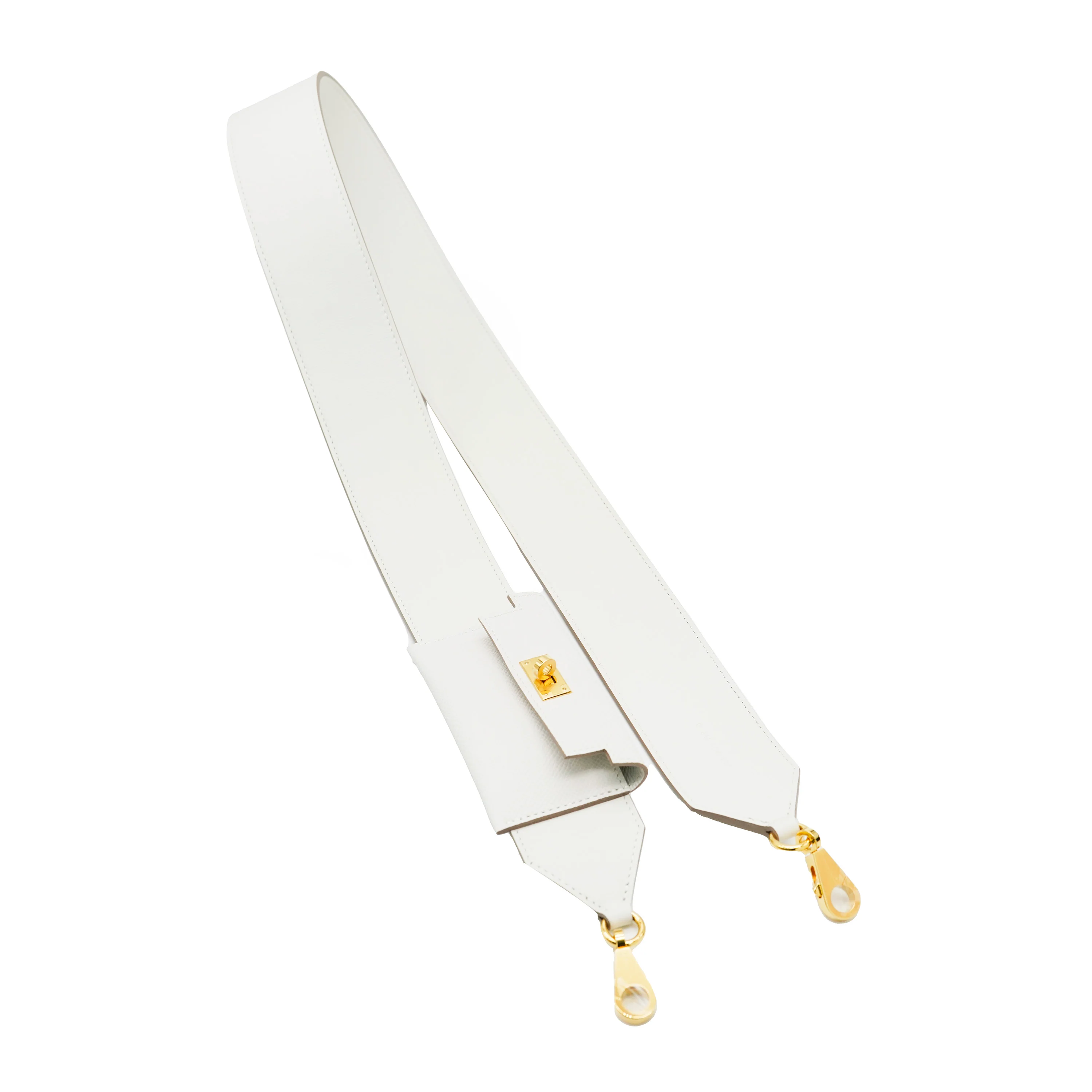 Gris Pale Swift Epsom Kelly Pocket Strap GHW - Image 2