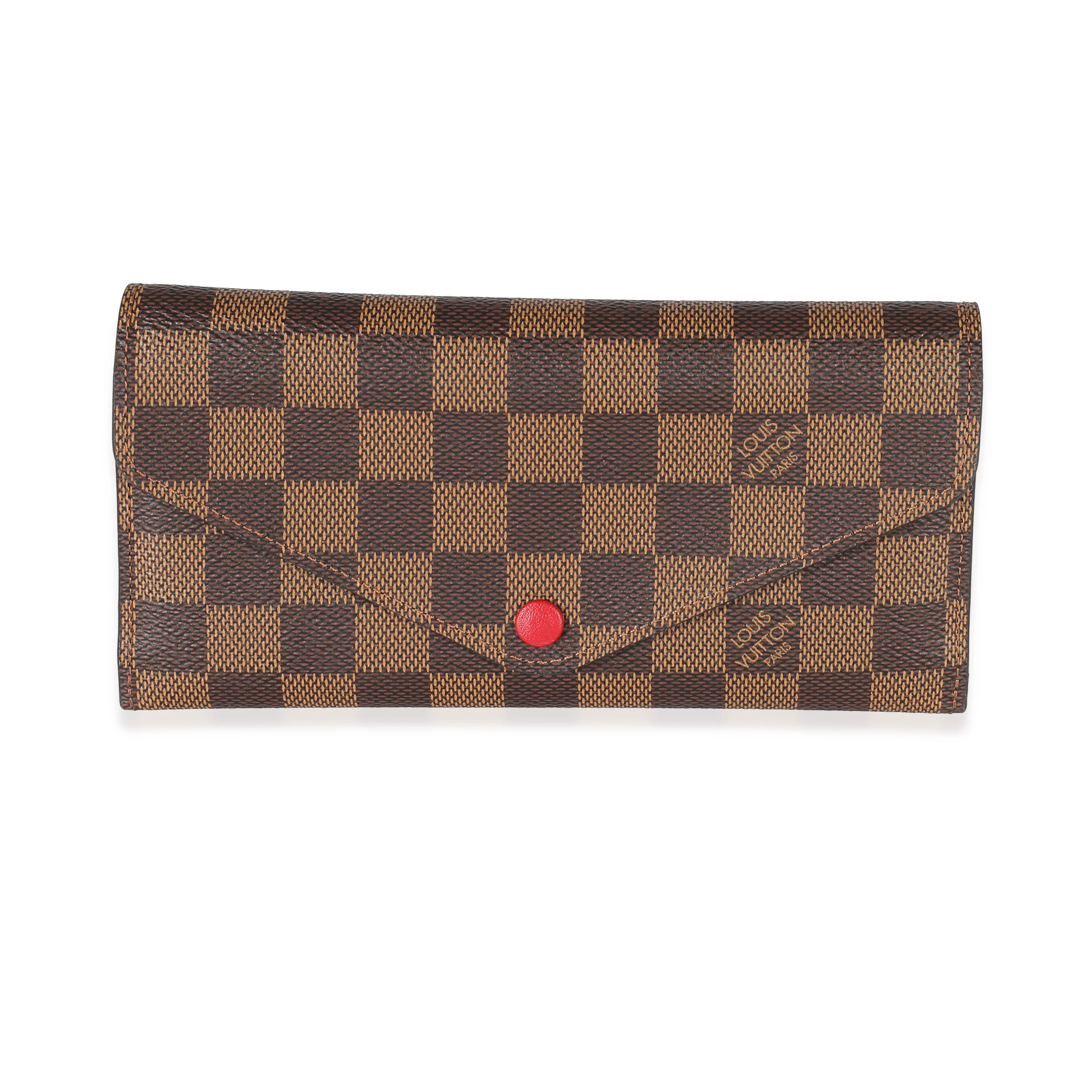 Louis Vuitton Damier Ebene Canvas Josephine Wallet