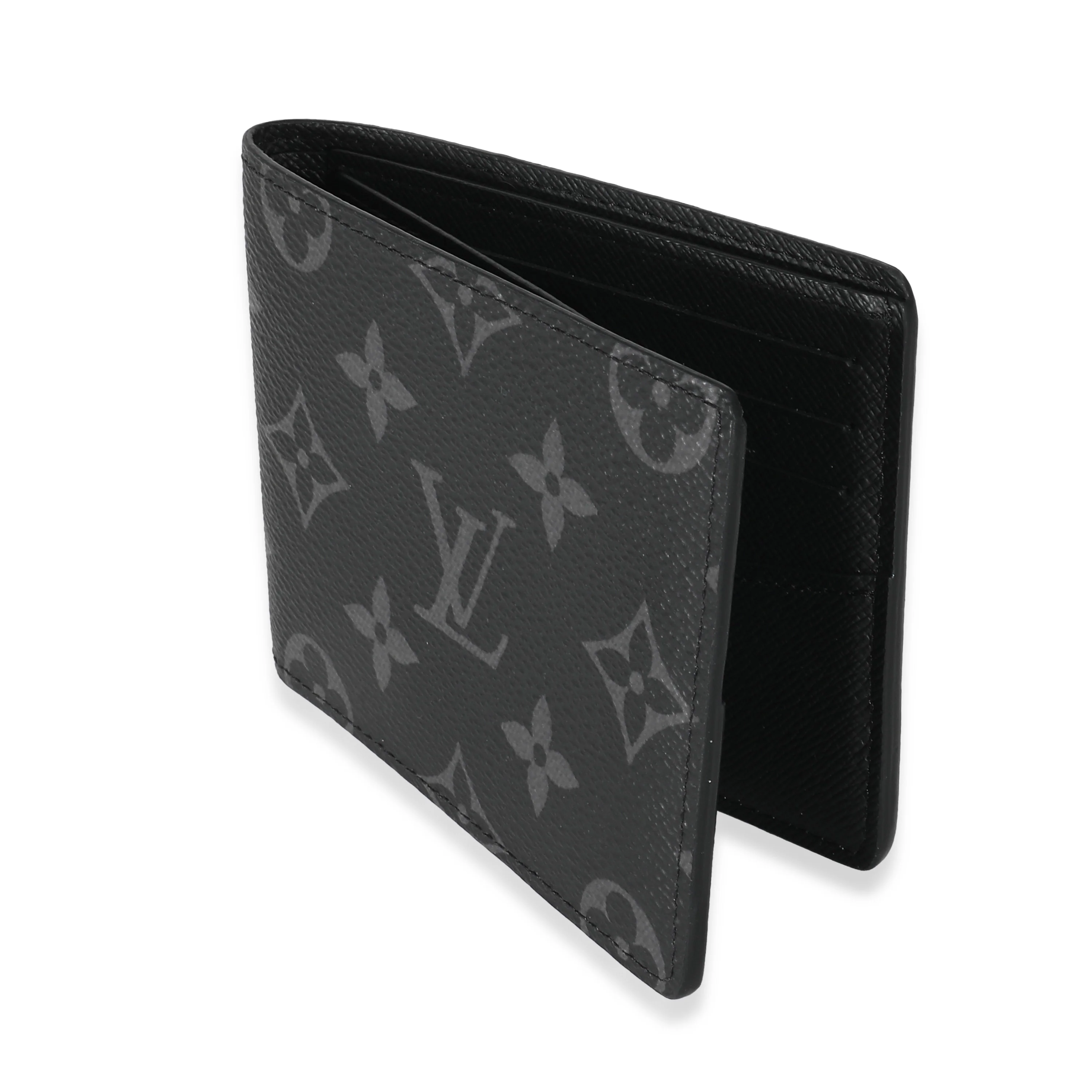 Louis Vuitton Monogram Eclipse Canvas Slender Wallet - Image 2