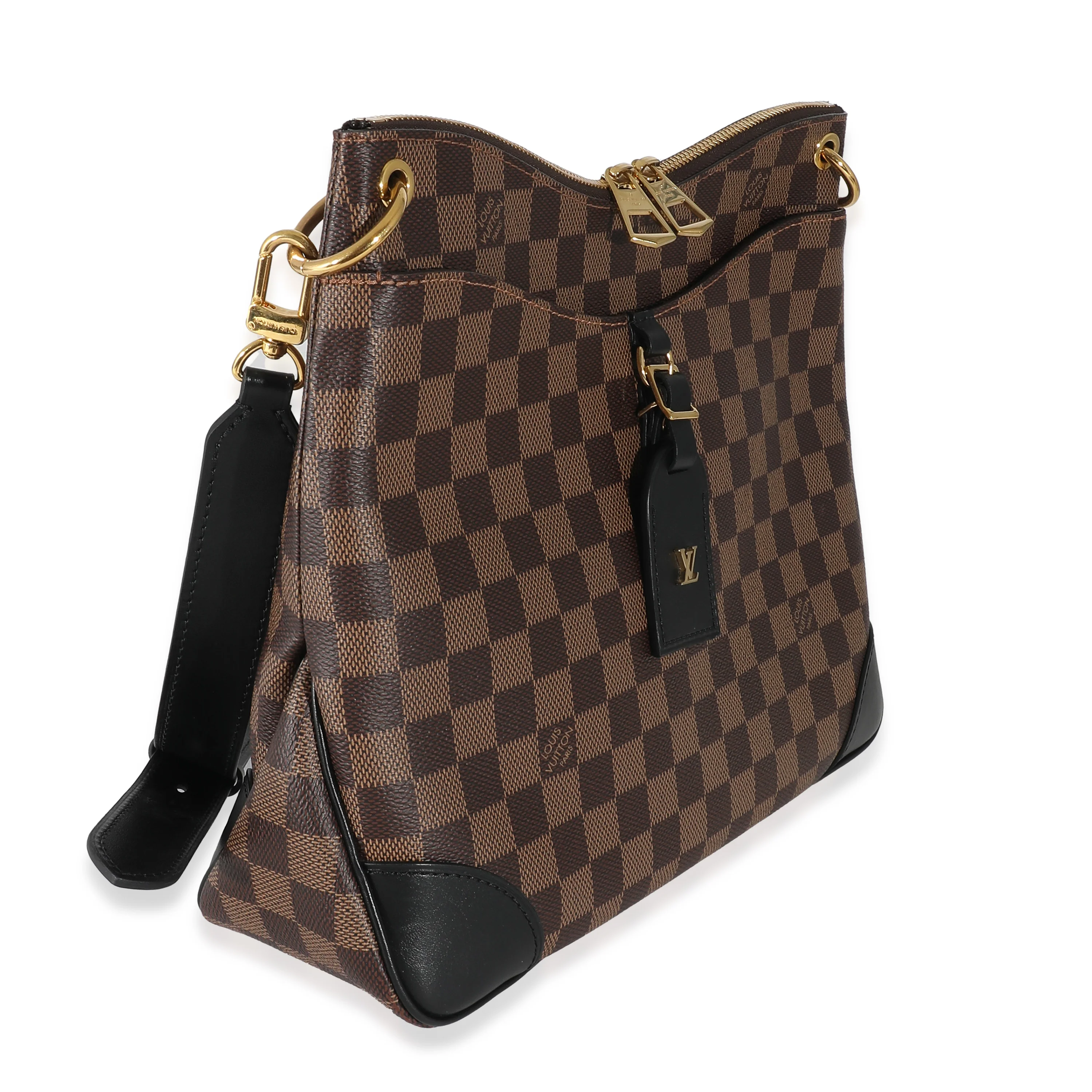 Louis Vuitton Black Damier Ebene Odeon MM - Image 3