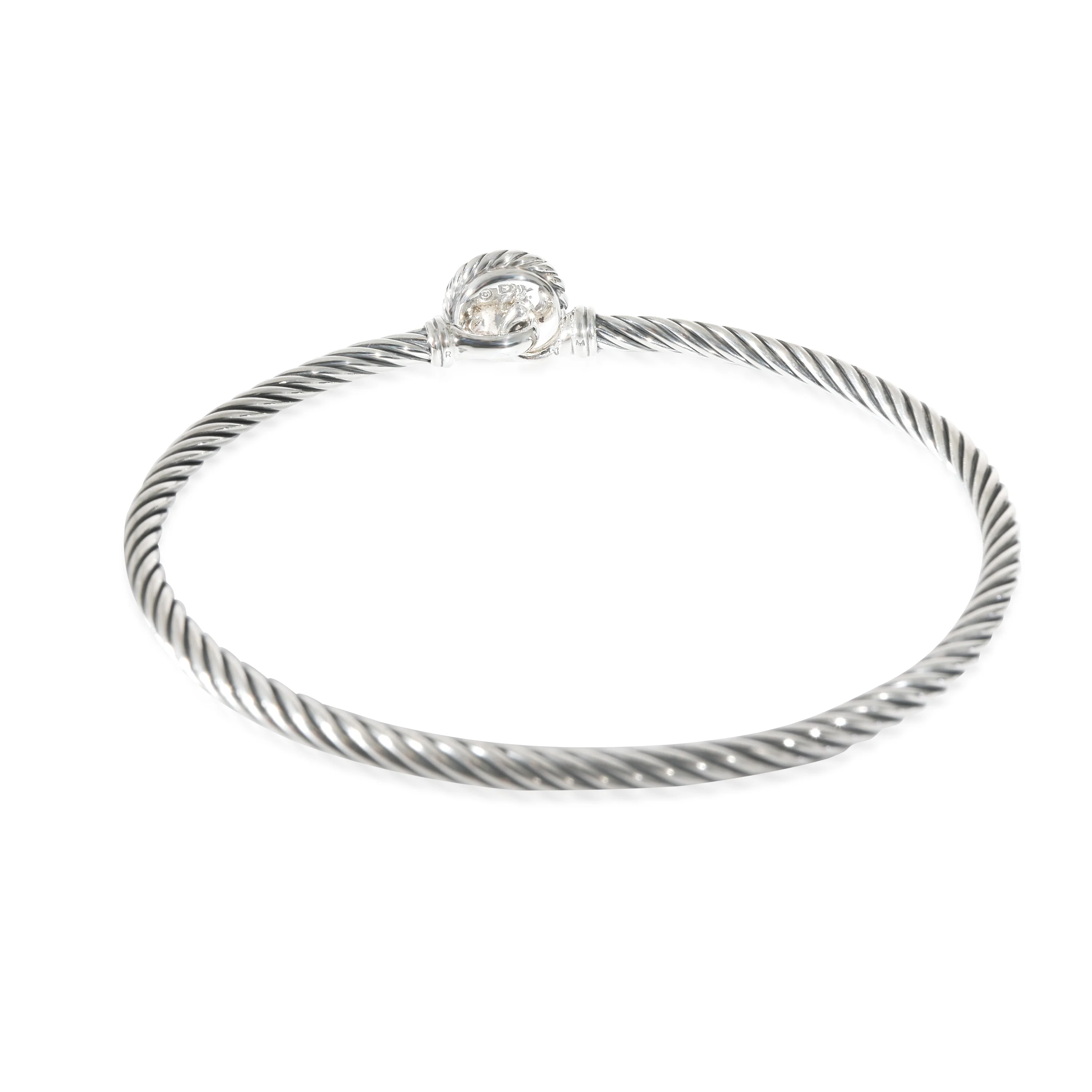 David Yurman Chatelaine Onyx Bracelet in Sterling Silver Black - Image 4