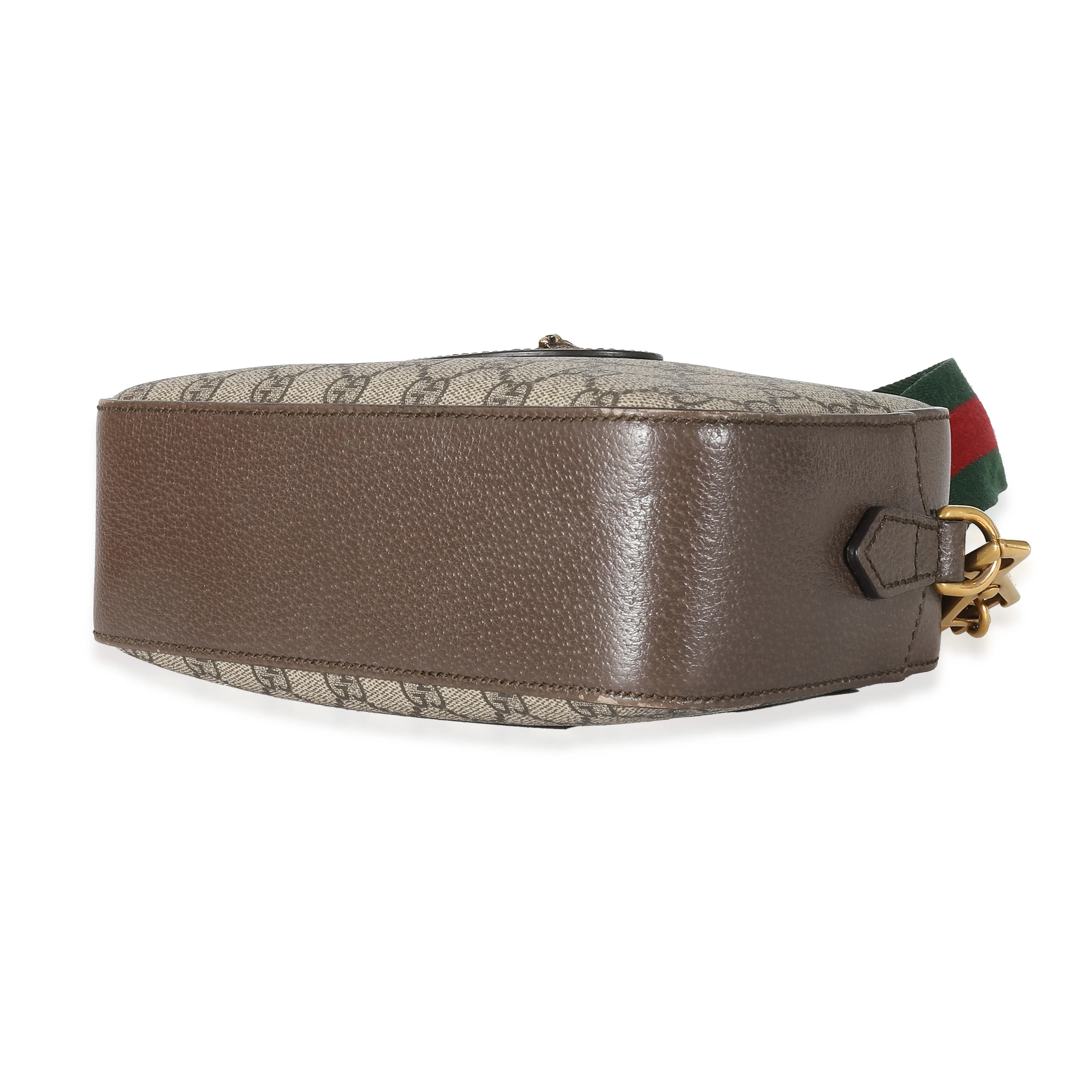 Gucci Beige Ebony GG Supreme Neo Vintage Messenger Bag - Image 6