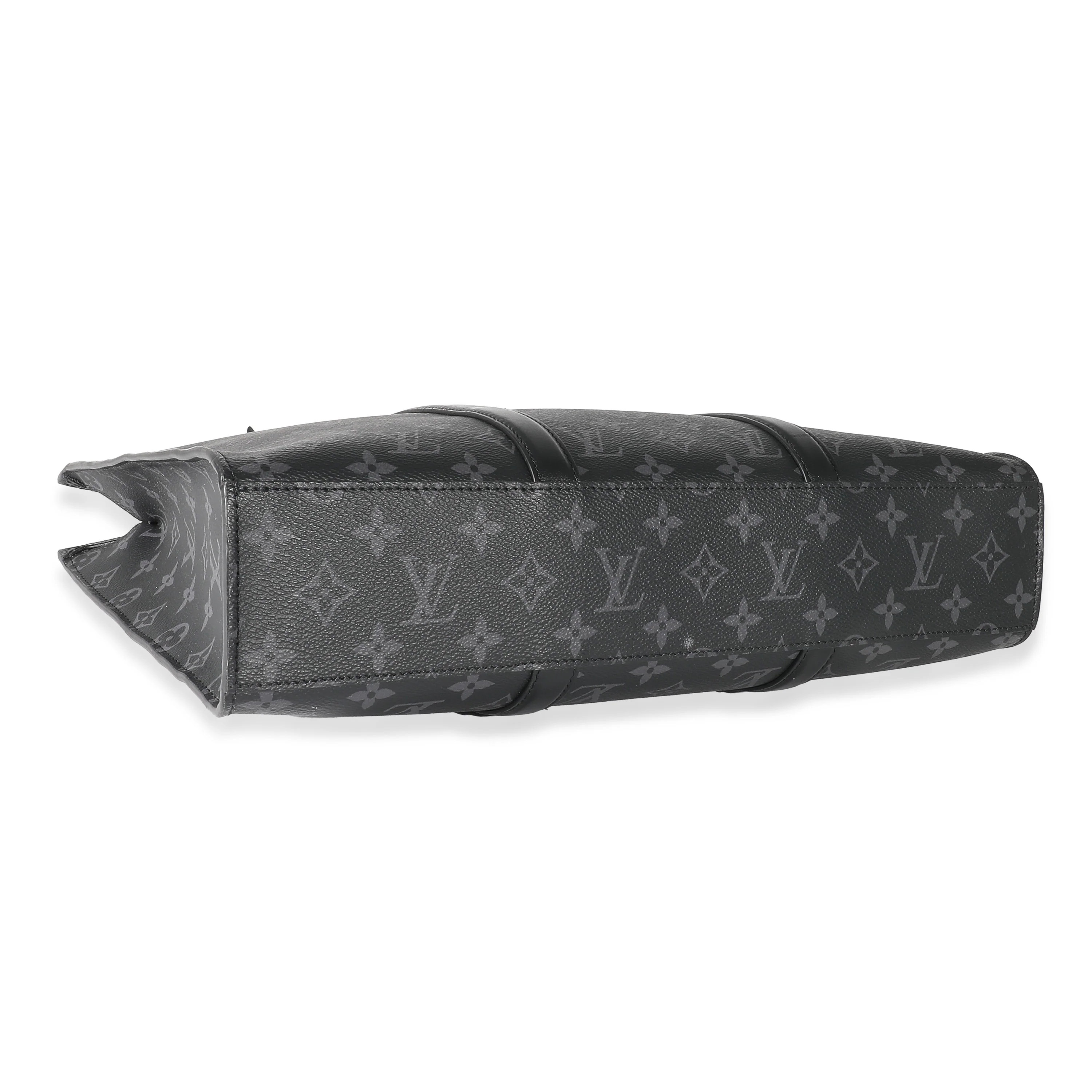 Monogram Eclipse Canvas Sac Plat Horizontal Zipper - Image 6