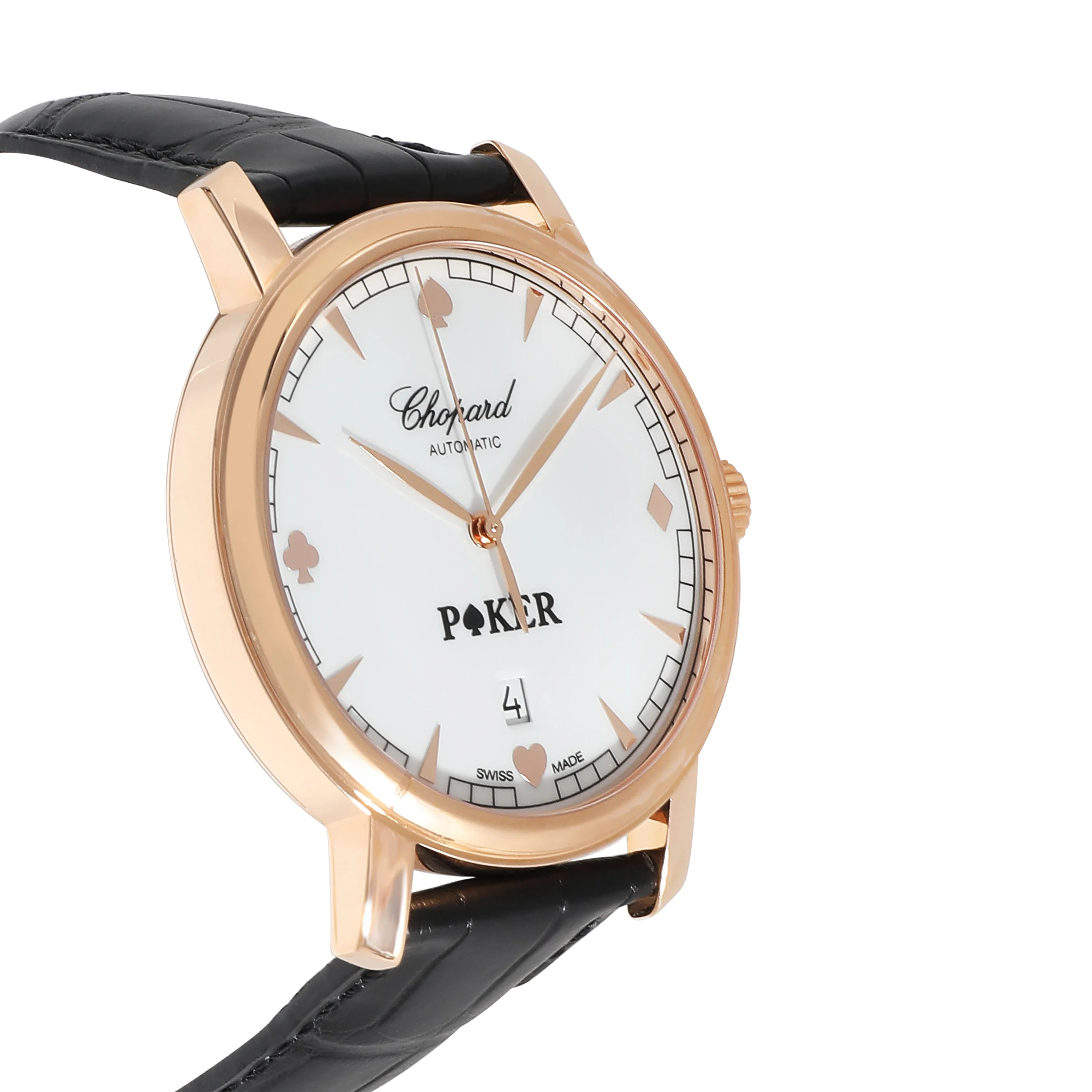 Chopard Classic Poker 161278-5017 Mens Watch in 18k Yellow Gold - Image 2