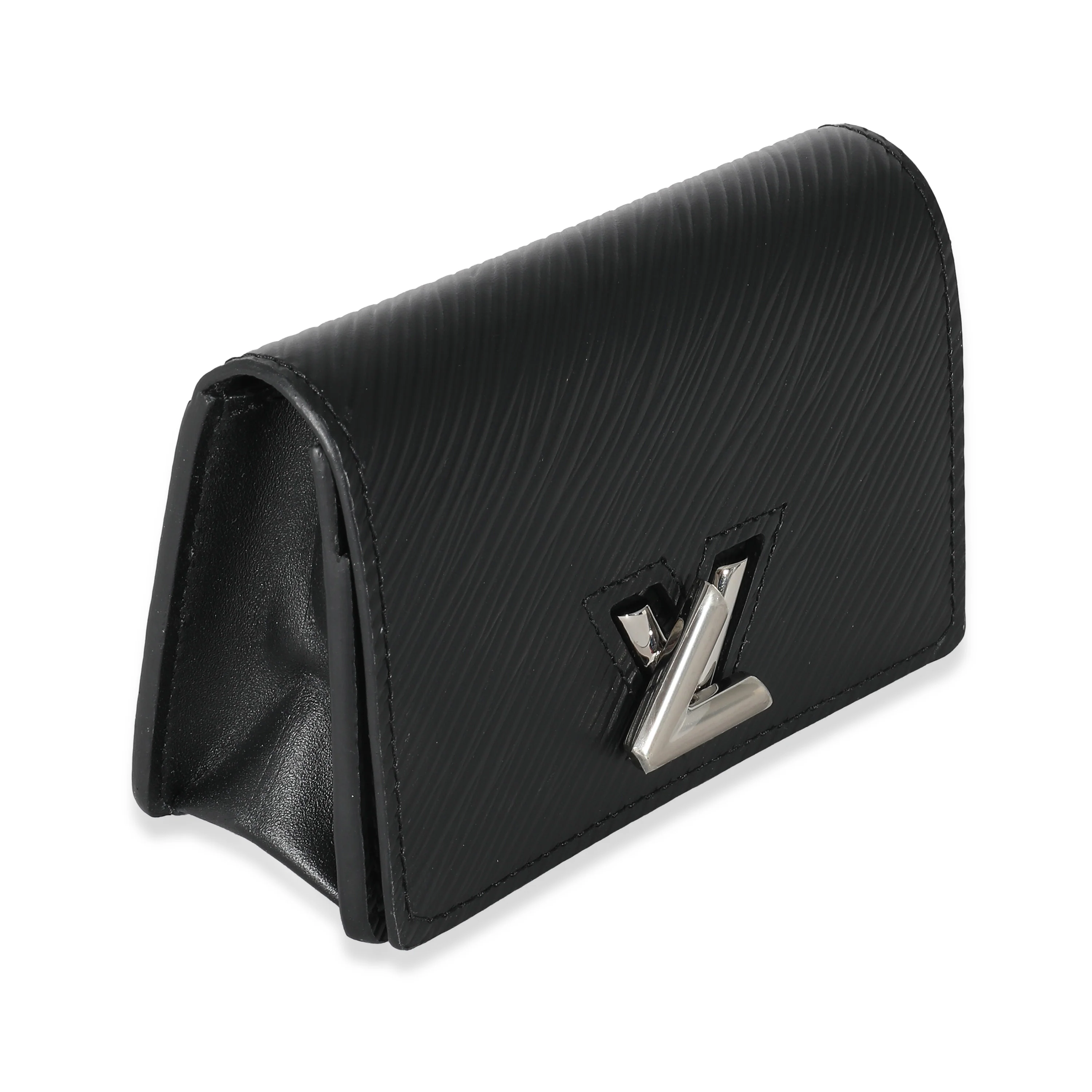 Louis Vuitton Black Epi Twist Multicartes Card Case - Image 3