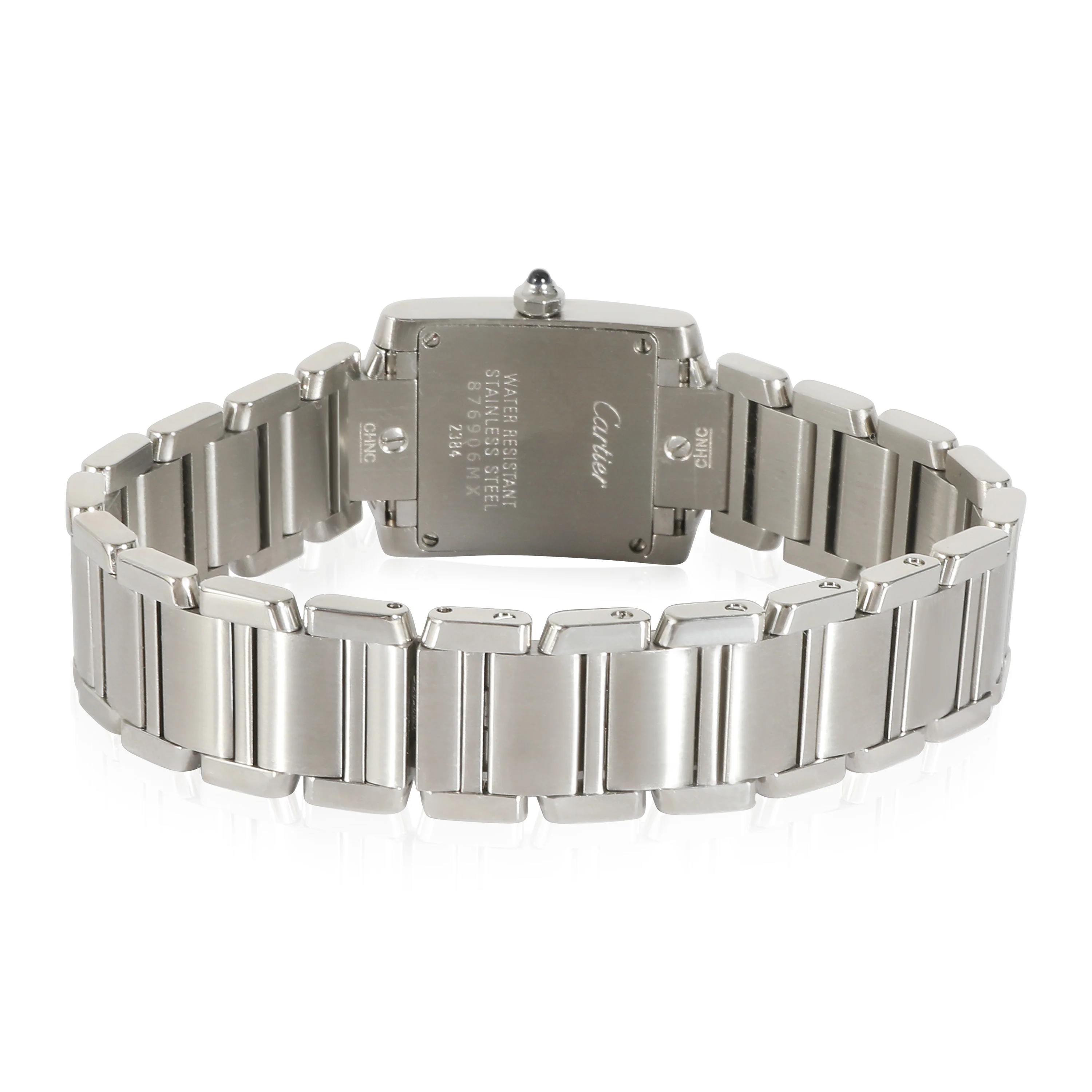 Cartier Tank Francaise W51008Q3 Womens Watch in Stainless Steel - Image 4