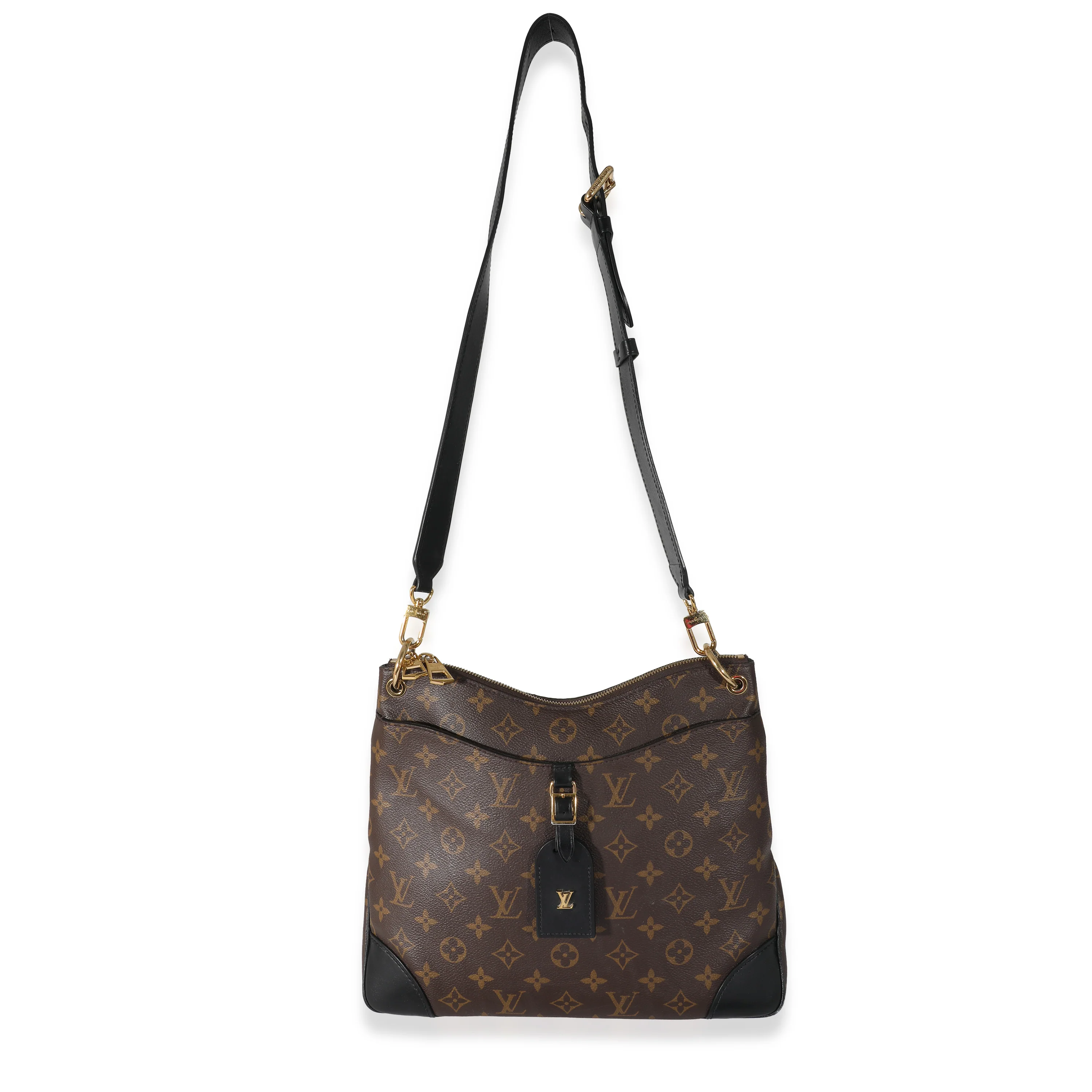 Louis Vuitton Black Monogram Canvas Odeon MM - Image 8