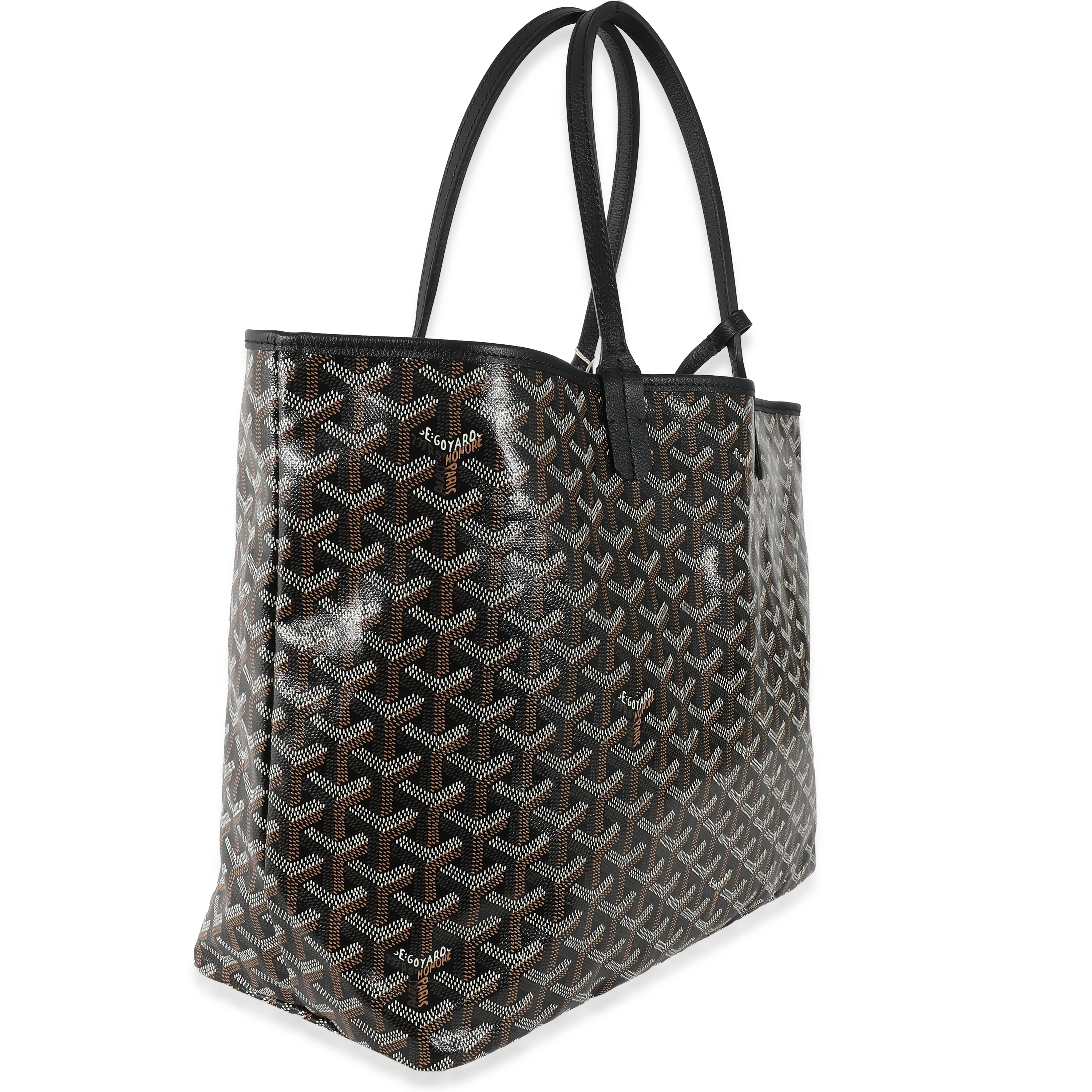 Goyard Black Goyardine Canvas Saint Louis PM - Image 3