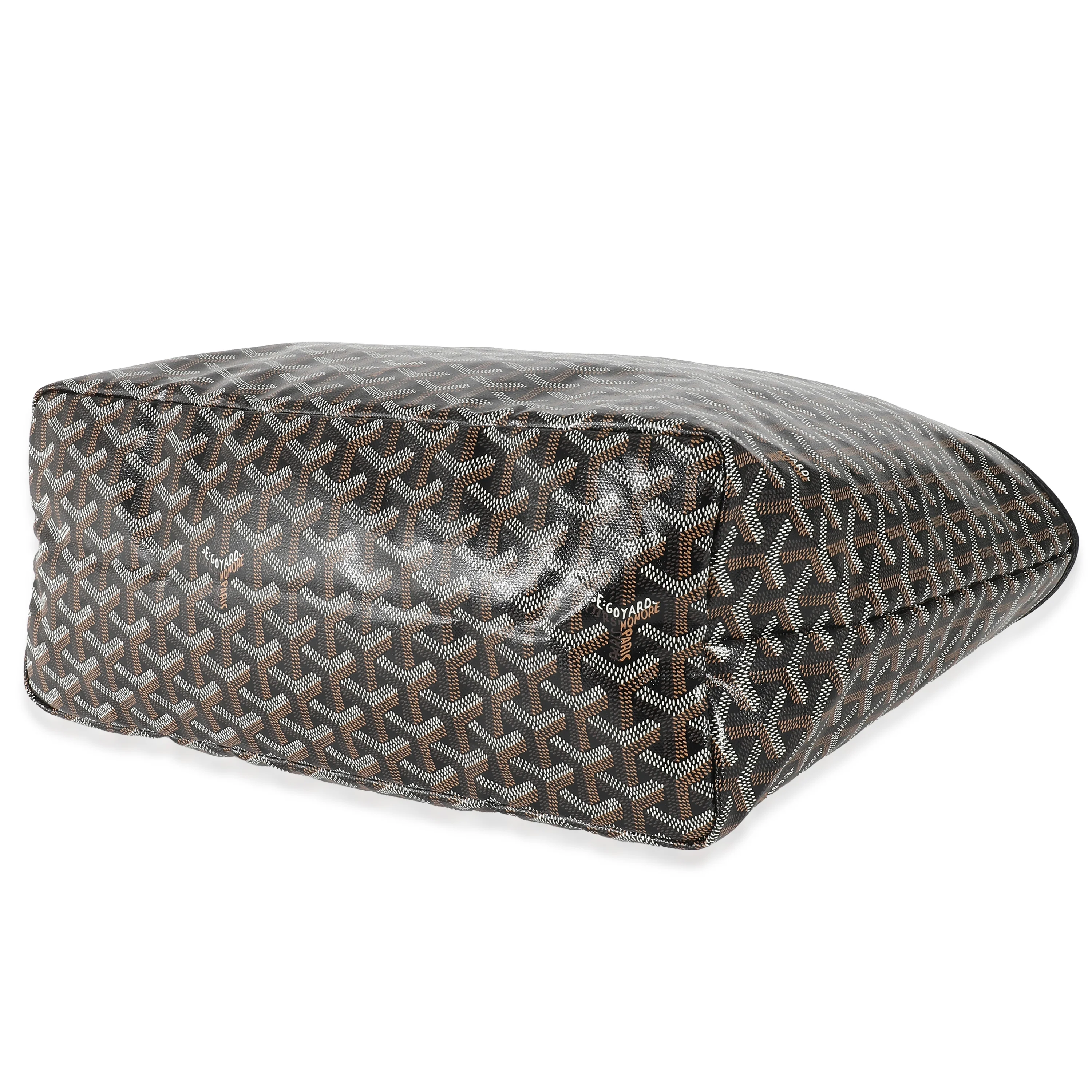 Goyard Black Goyardine Canvas Saint Louis PM - Image 5