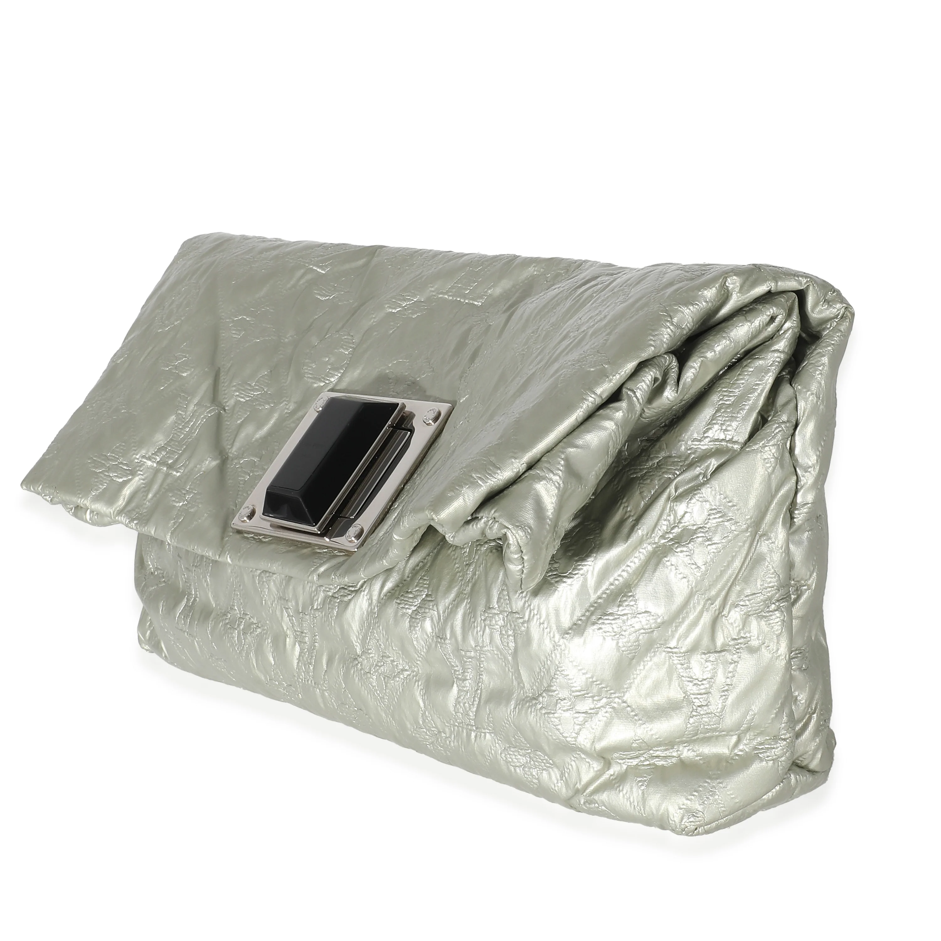 Louis Vuitton Silver Monogram Jacquard Altair Clutch - Image 2