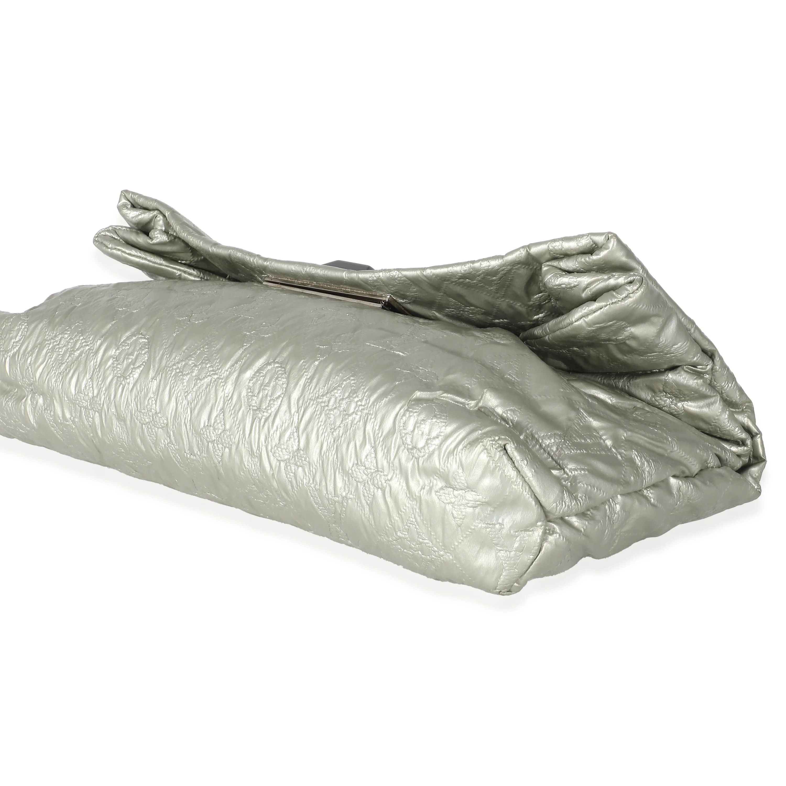 Louis Vuitton Silver Monogram Jacquard Altair Clutch - Image 5