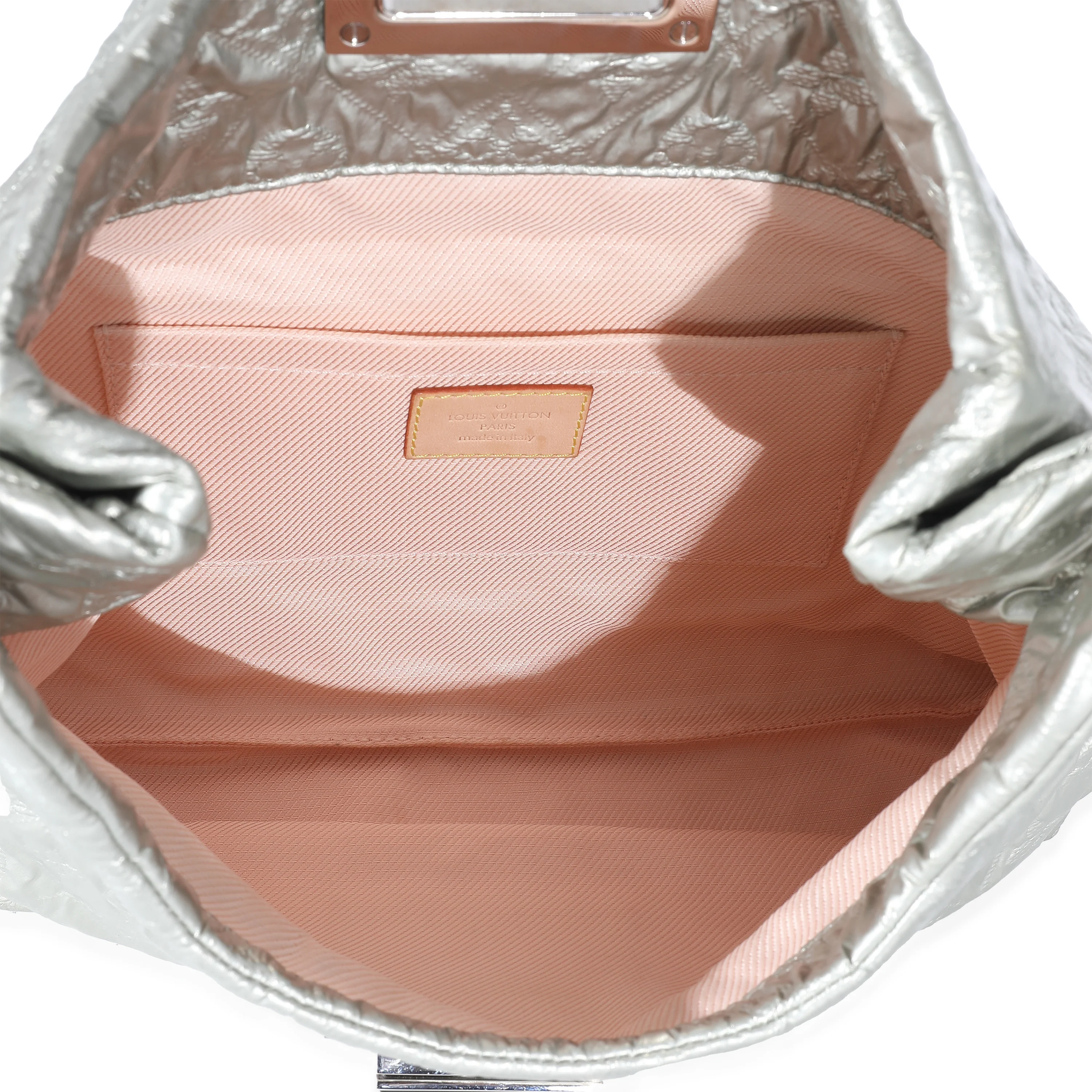 Louis Vuitton Silver Monogram Jacquard Altair Clutch - Image 8