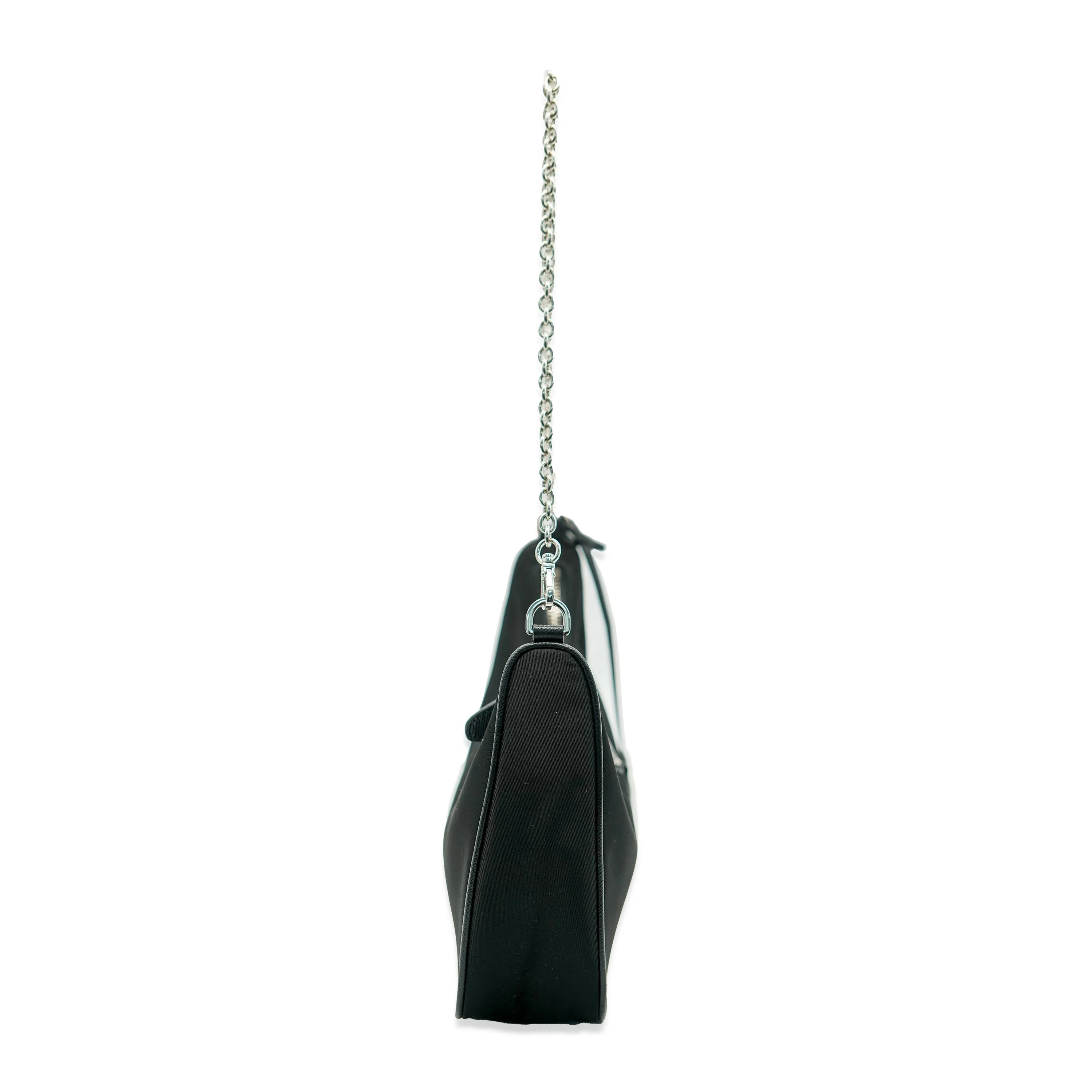 Prada Black Nylon Re-Edition 2005 Crossbody Bag - Image 4