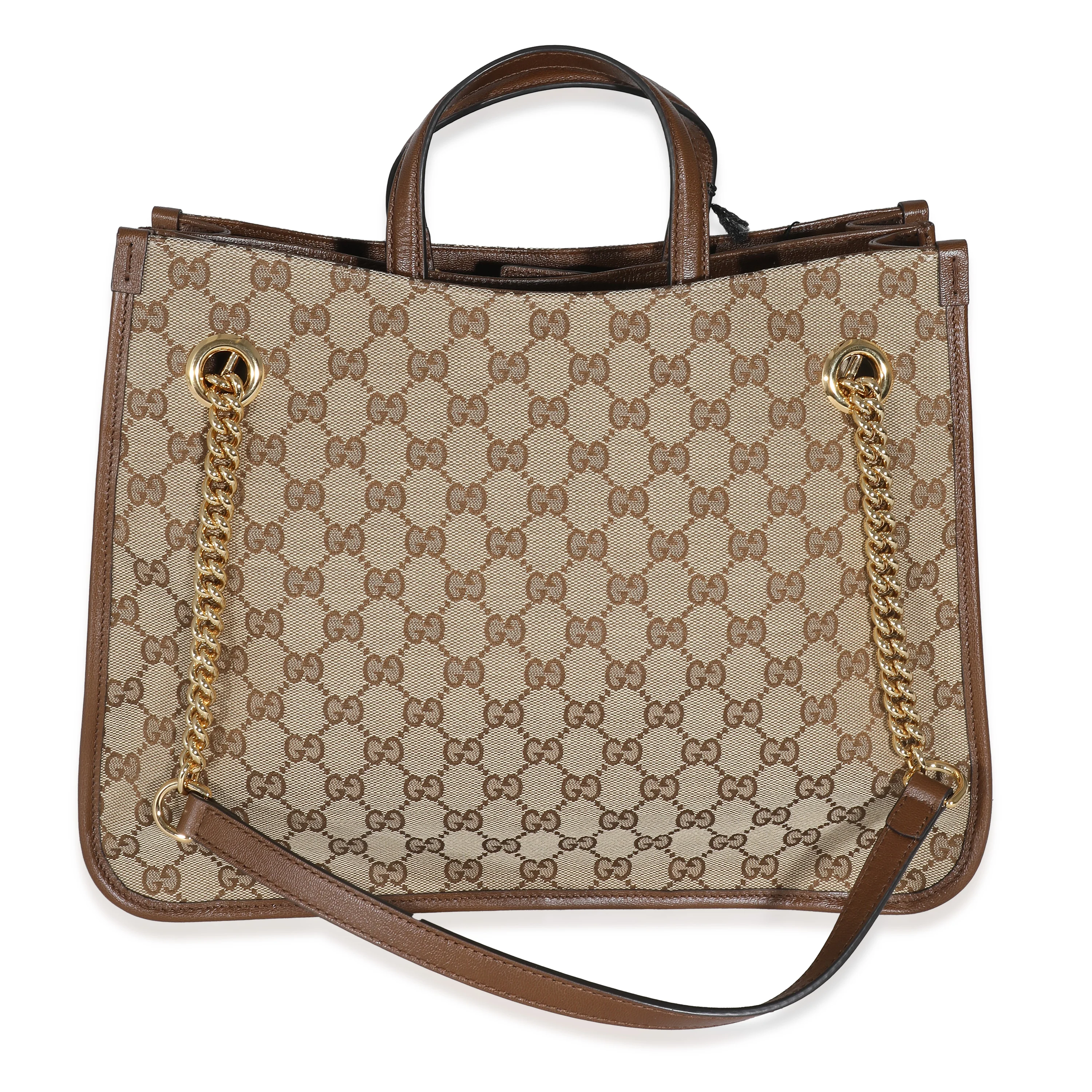 Beige GG Canvas Medium Horsebit 1955 Tote - Image 5