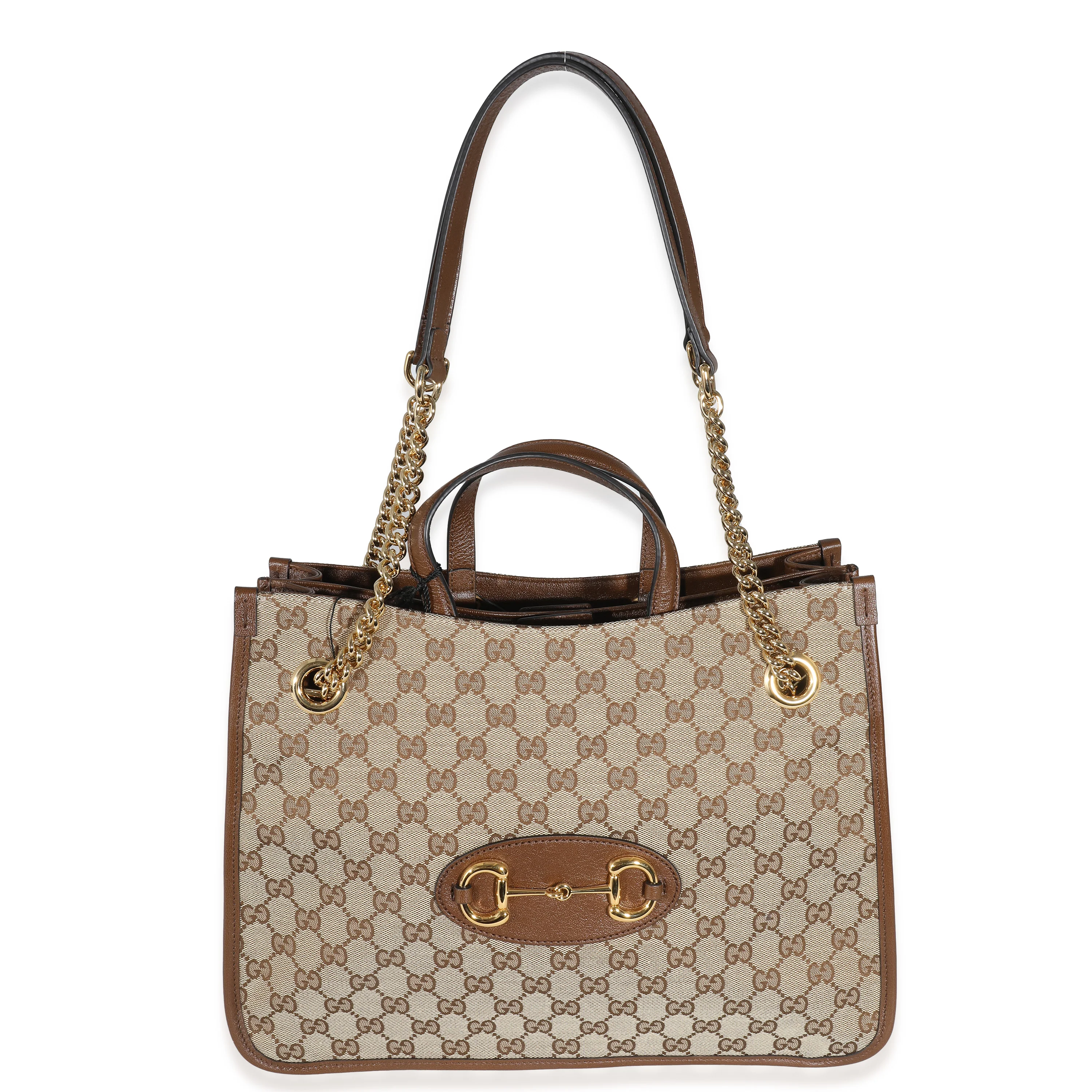 Beige GG Canvas Medium Horsebit 1955 Tote - Image 8