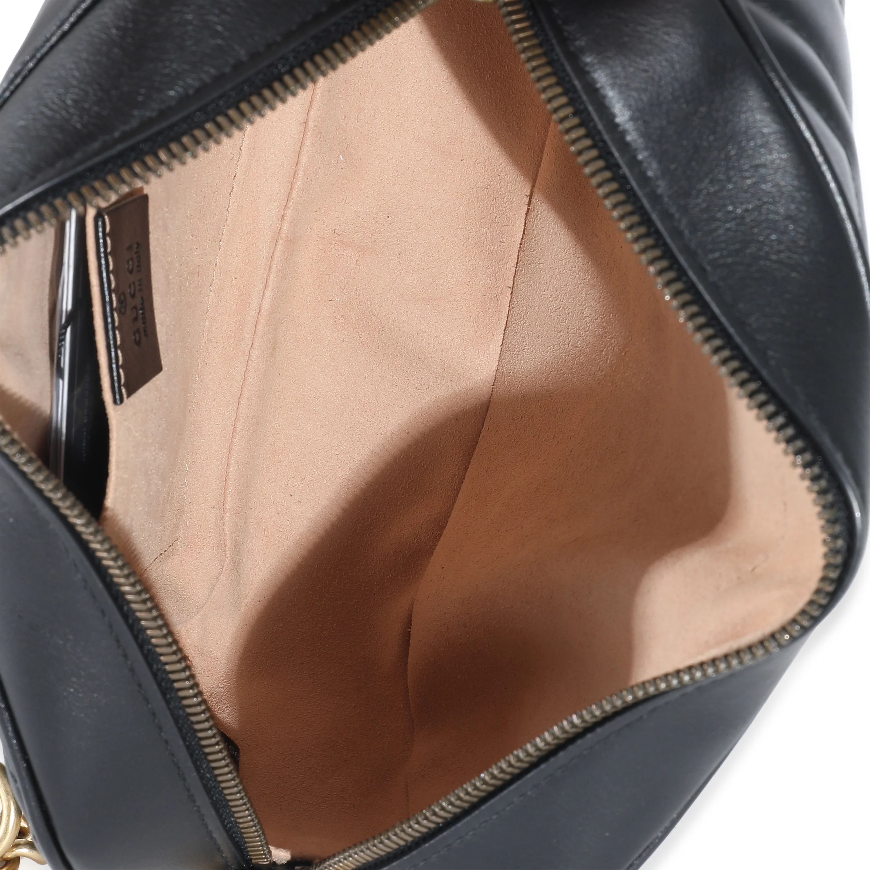 Gucci Black Matelasse Small GG Marmont Camera Bag - Image 7