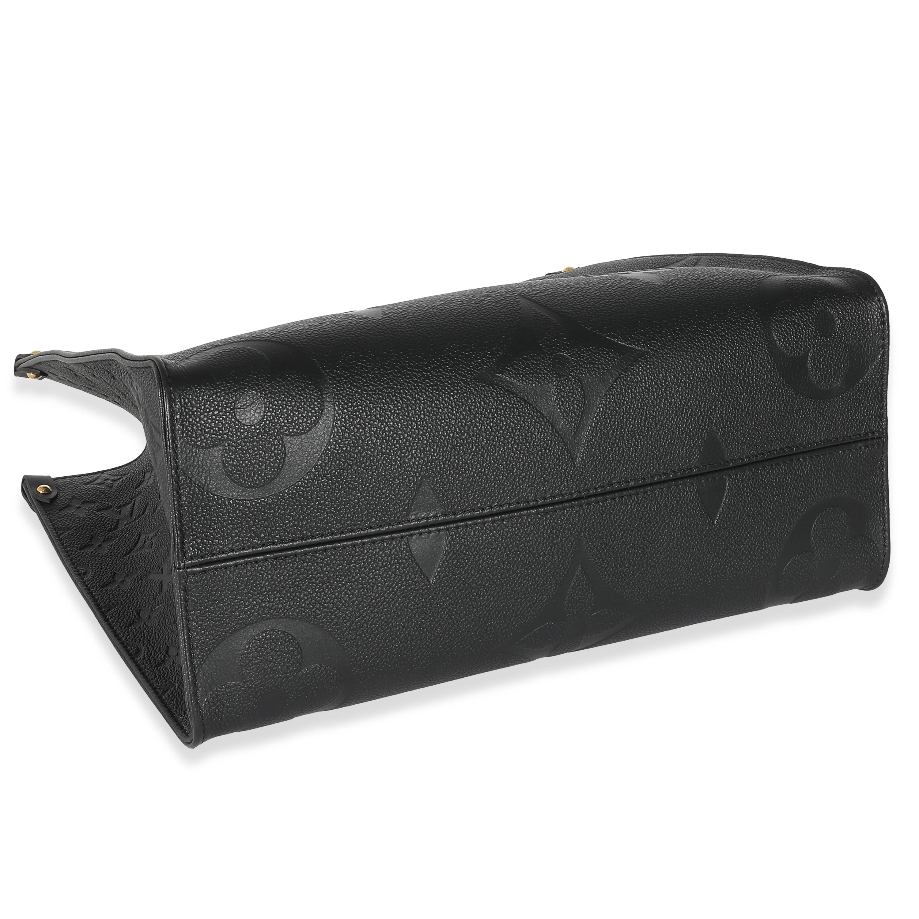 Louis Vuitton Black Monogram Empreinte Onthego MM - Image 8