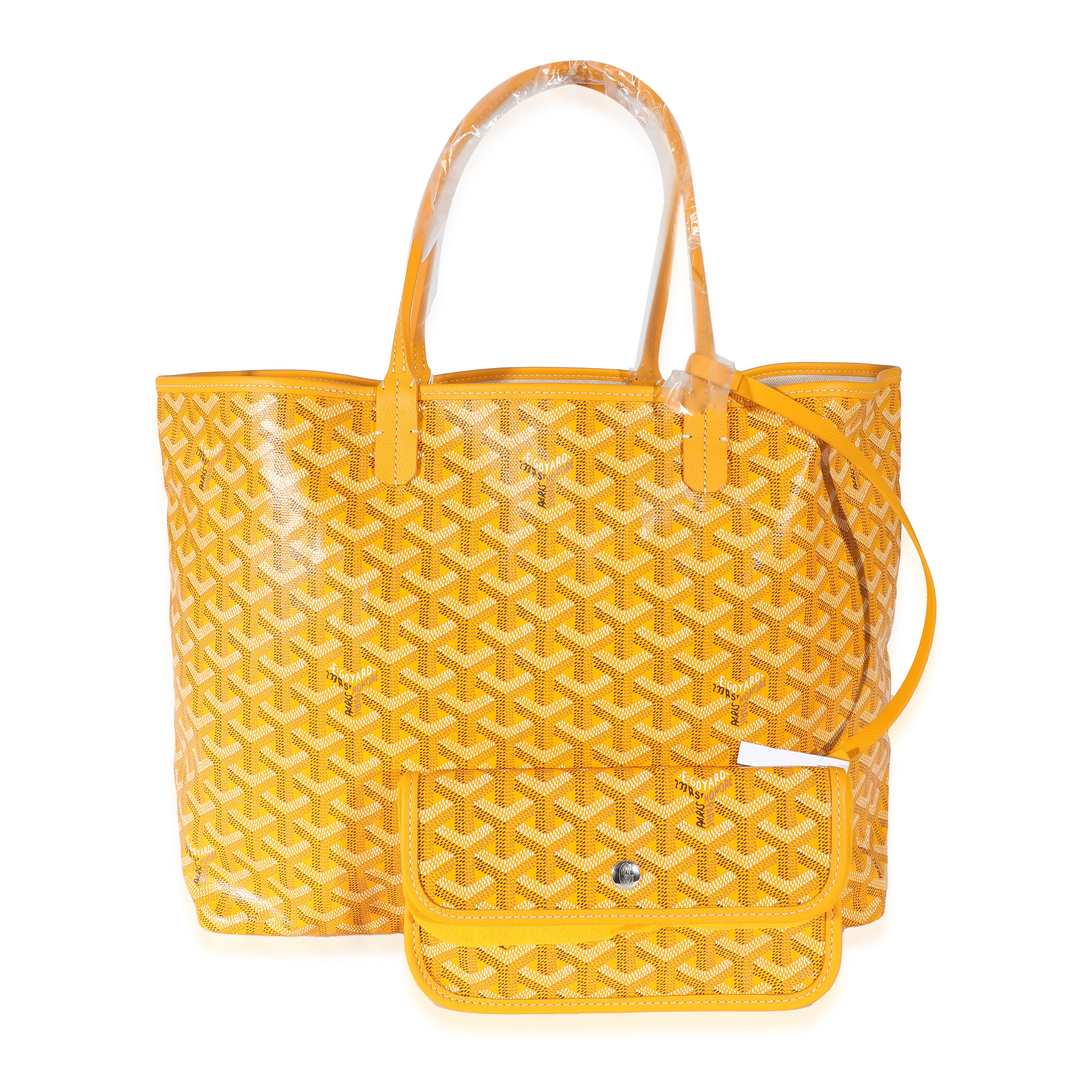 Goyard Yellow Goyardine Canvas Saint Louis PM