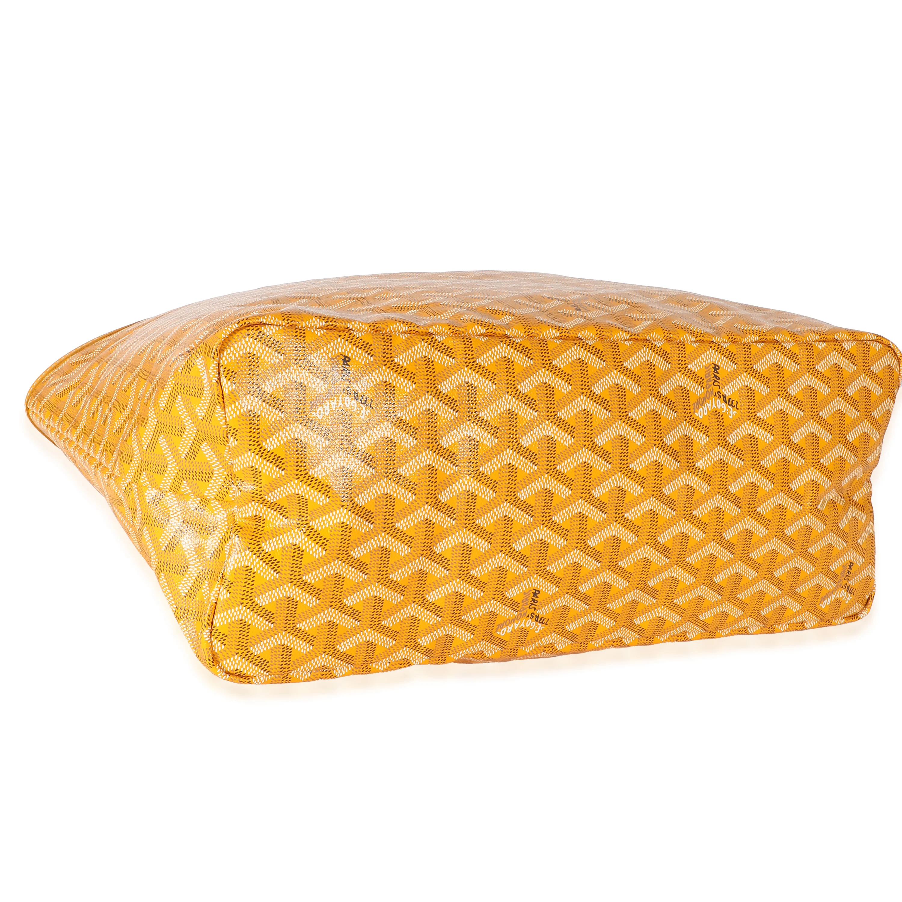Goyard Yellow Goyardine Canvas Saint Louis PM - Image 4