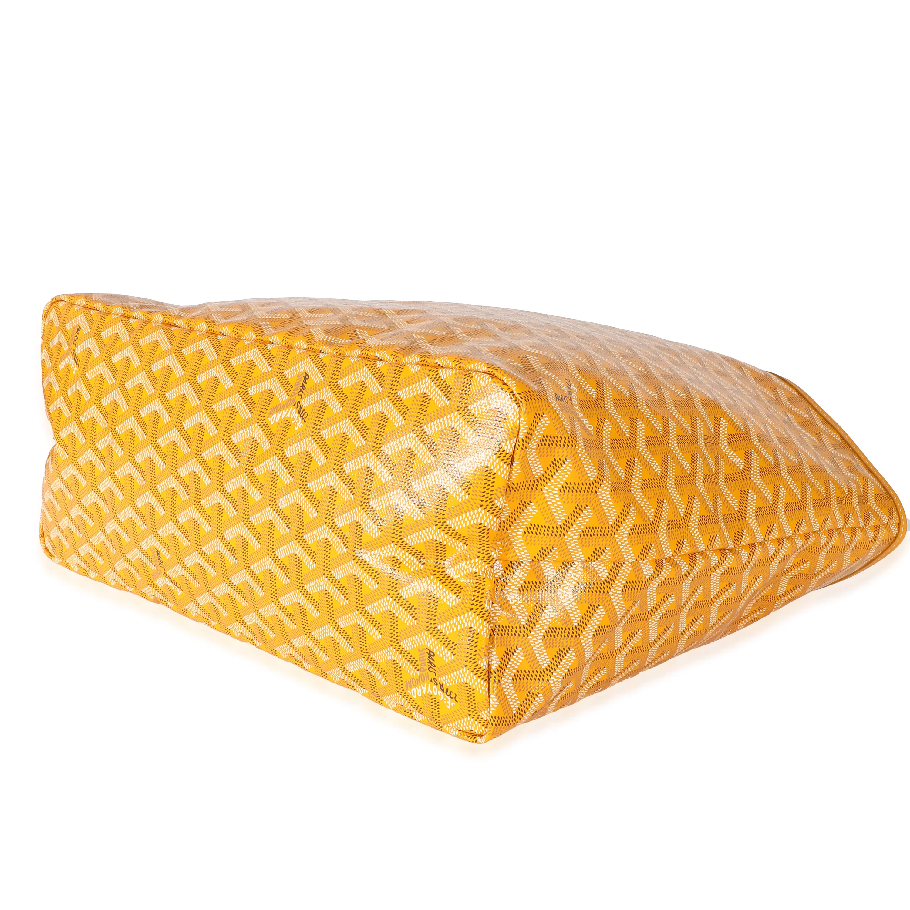 Goyard Yellow Goyardine Canvas Saint Louis PM - Image 5