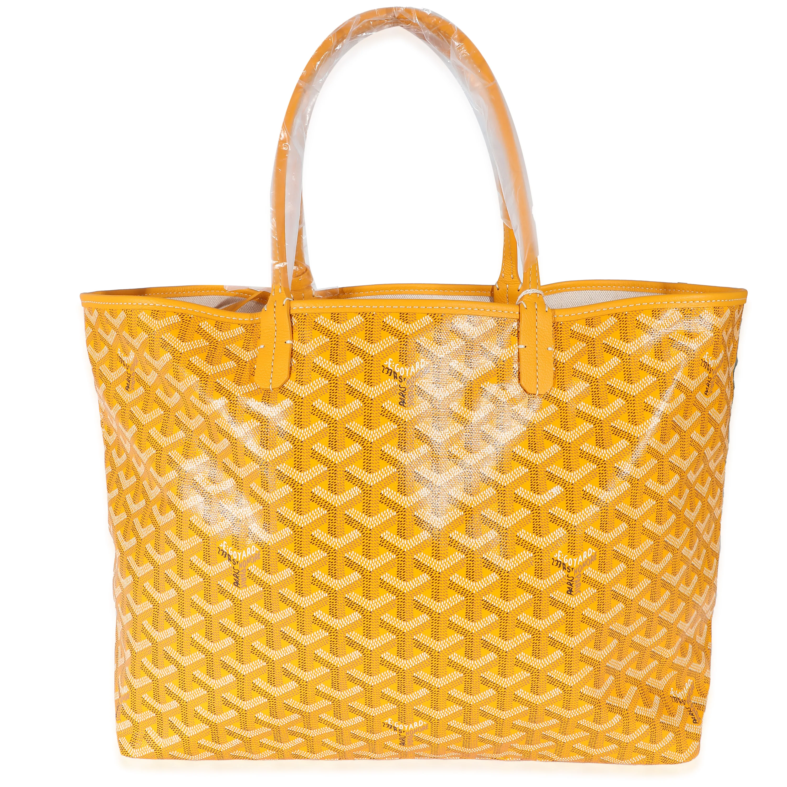 Goyard Yellow Goyardine Canvas Saint Louis PM - Image 7