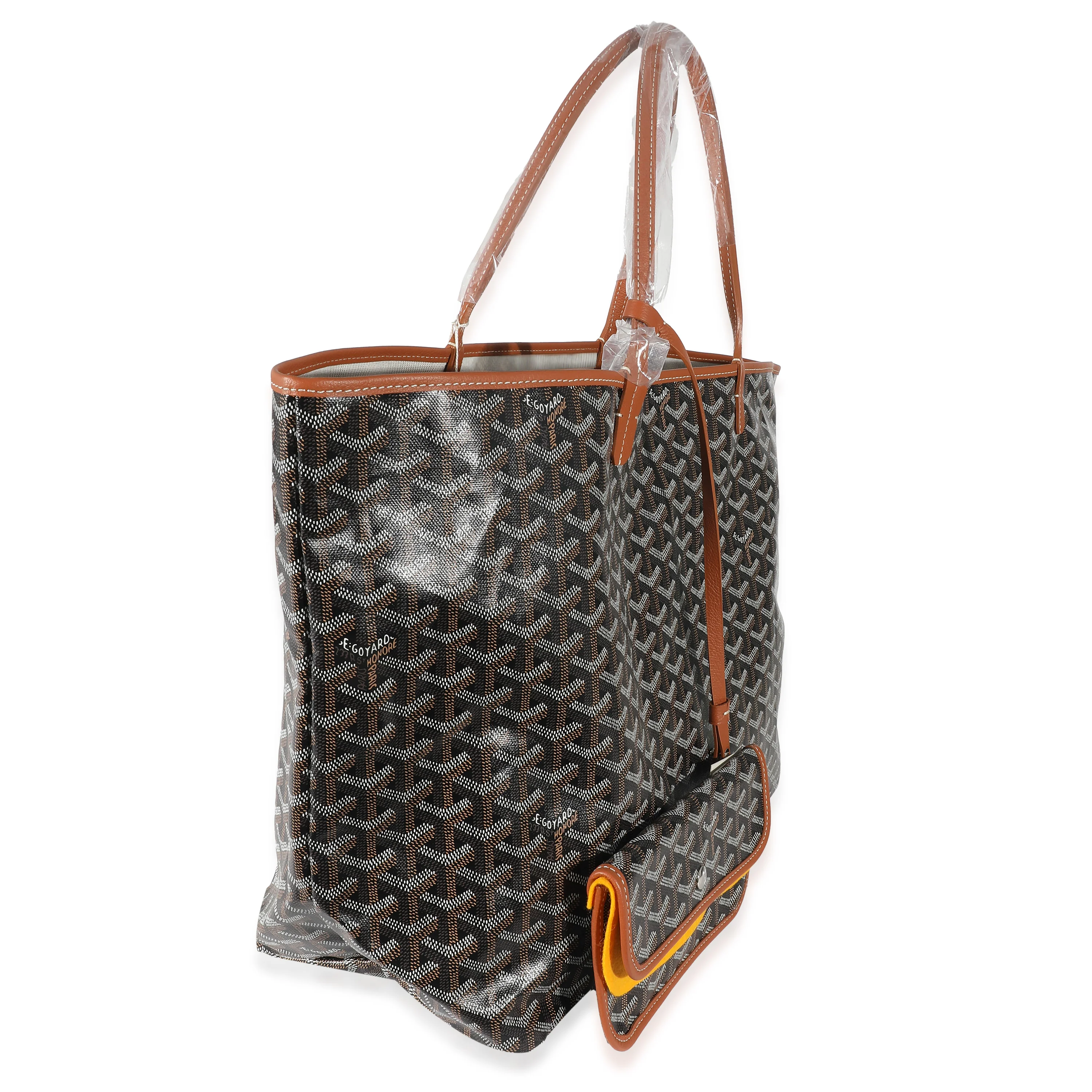 Goyard Black Gold Goyardine Canvas Saint Louis GM - Image 3