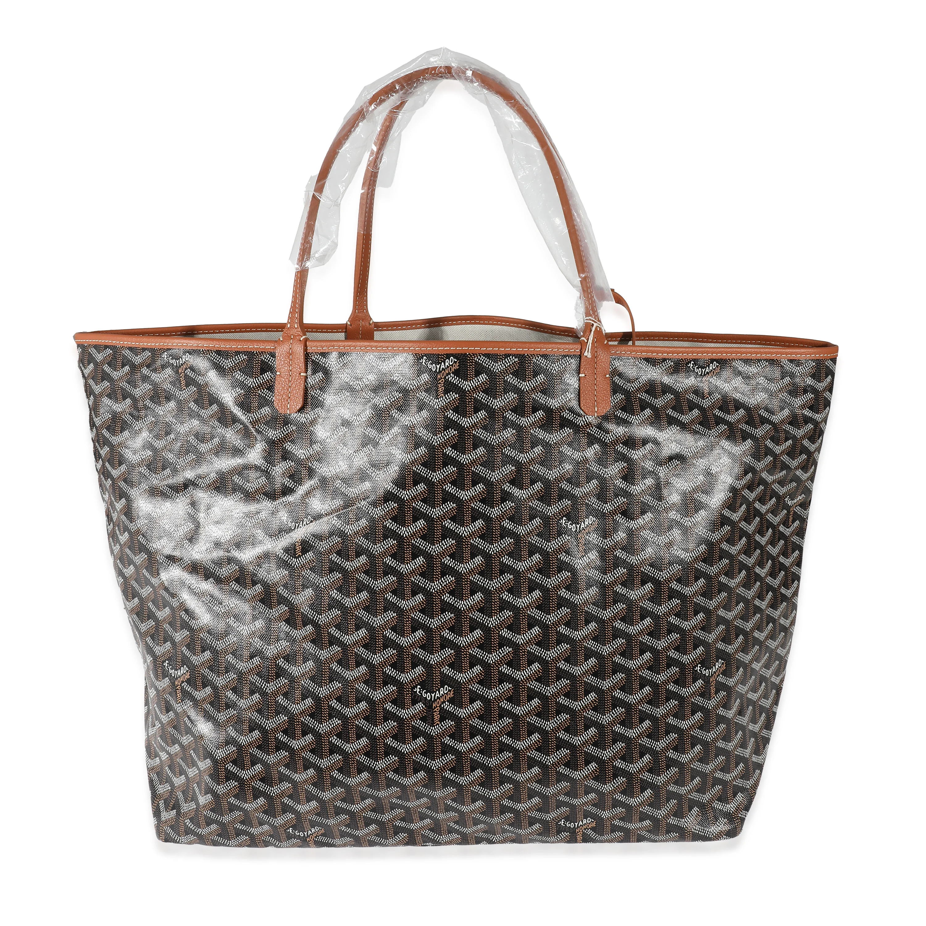 Goyard Black Gold Goyardine Canvas Saint Louis GM - Image 5