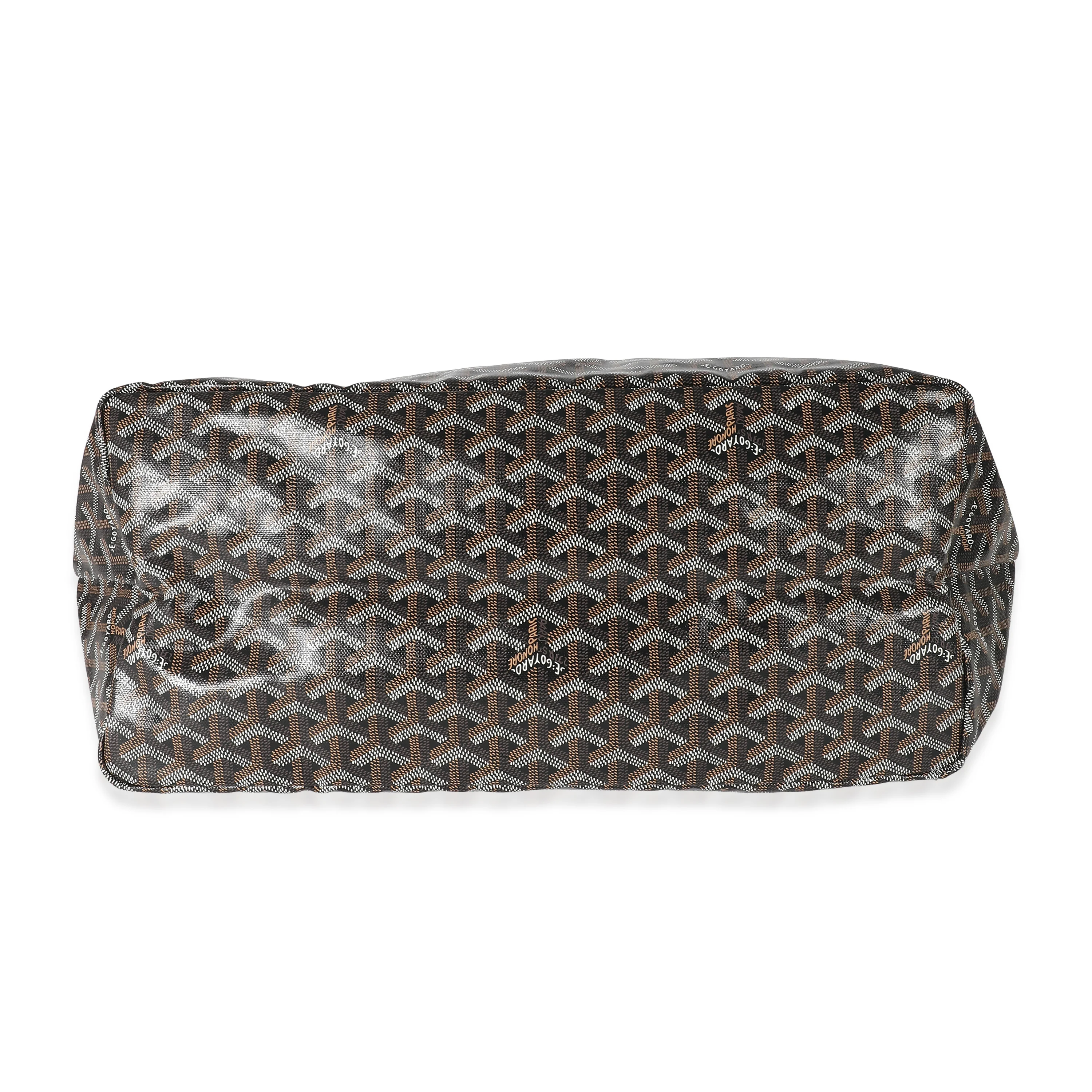 Goyard Black Gold Goyardine Canvas Saint Louis GM - Image 6
