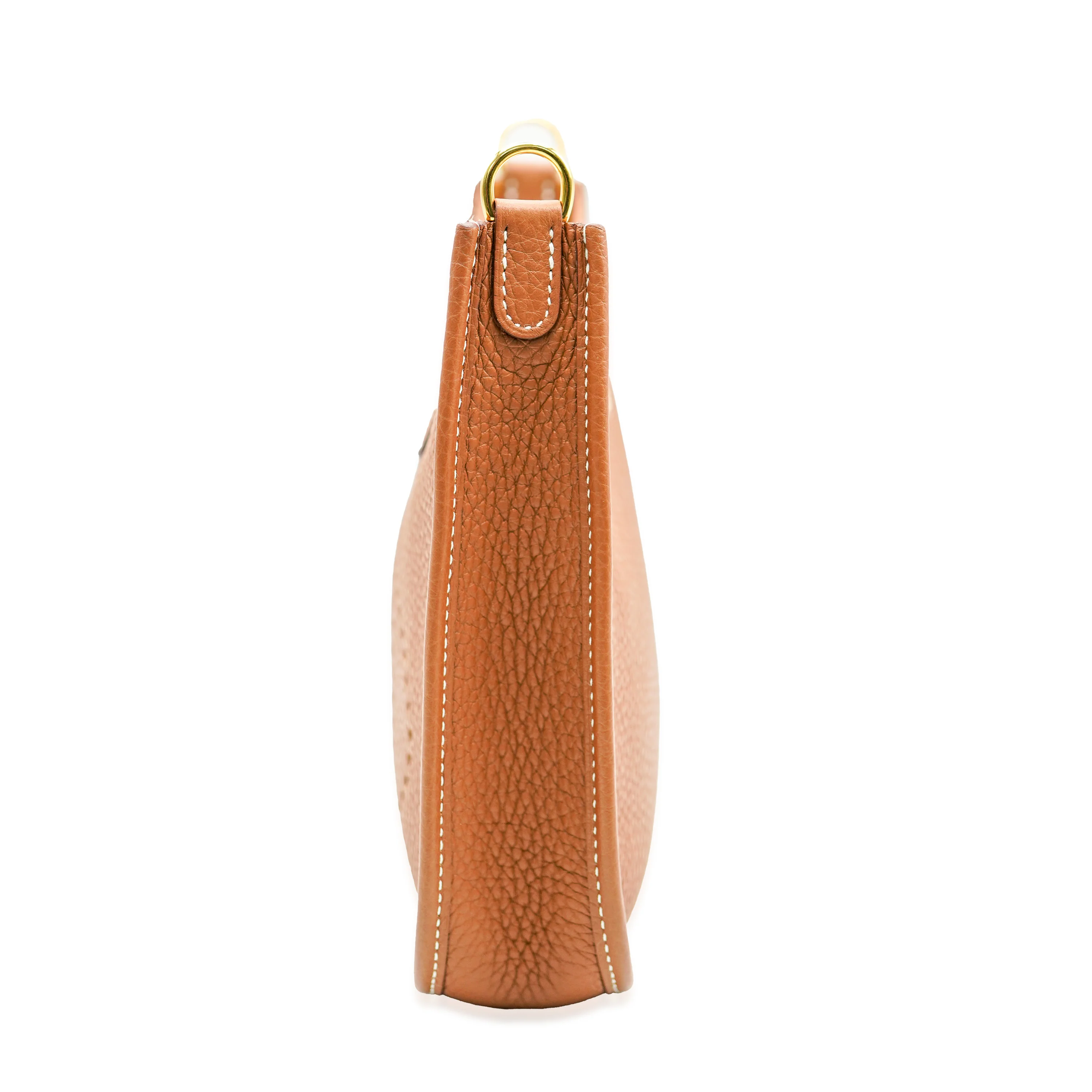 Hermès Gold Clemence Mini Evelyne TPM GHW - Image 9