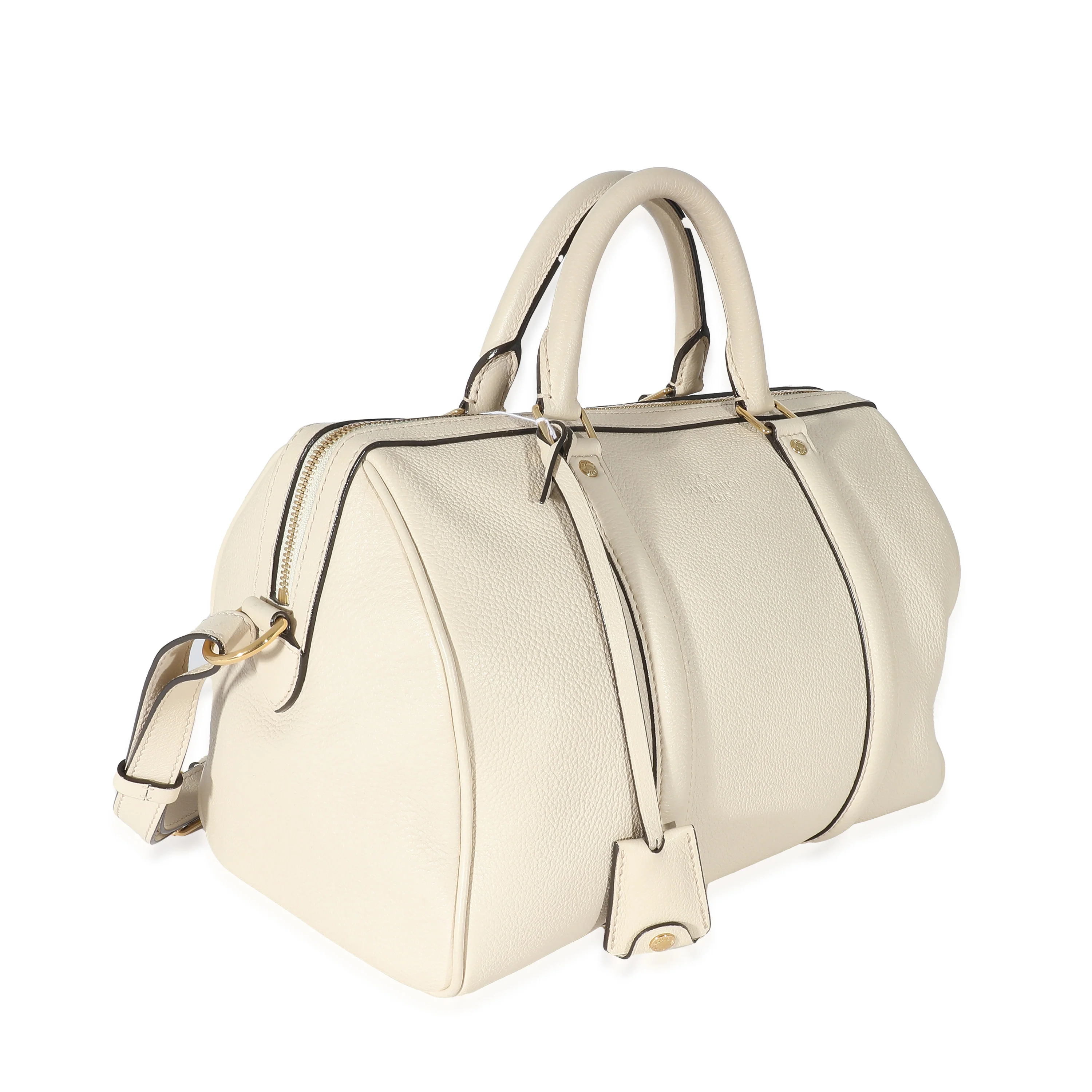Louis Vuitton White Calfskin Sofia Coppola SC Speedy PM - Image 3